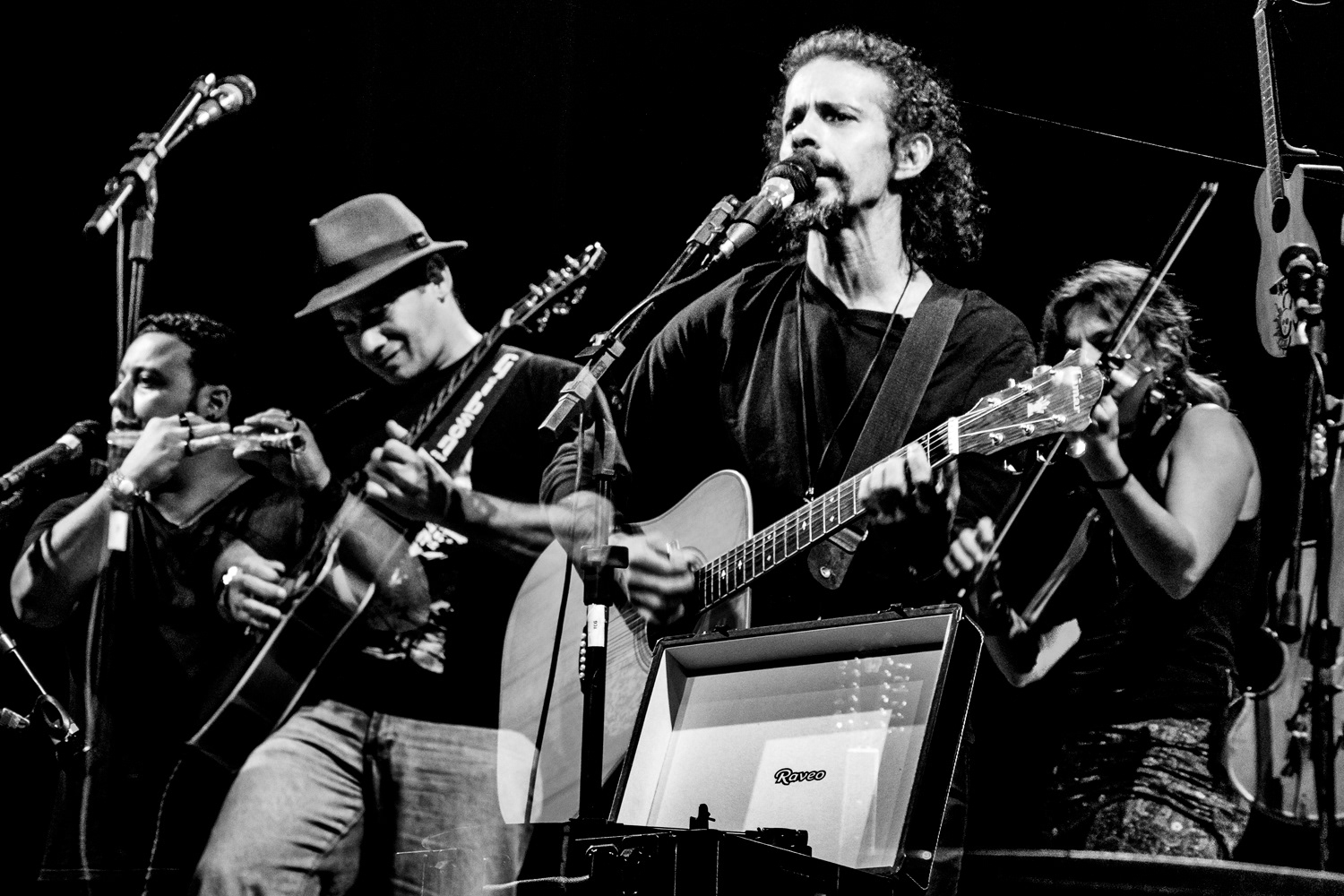 Léo Casotti, Ded Bonfim, Sandrera e Claudine Abreu