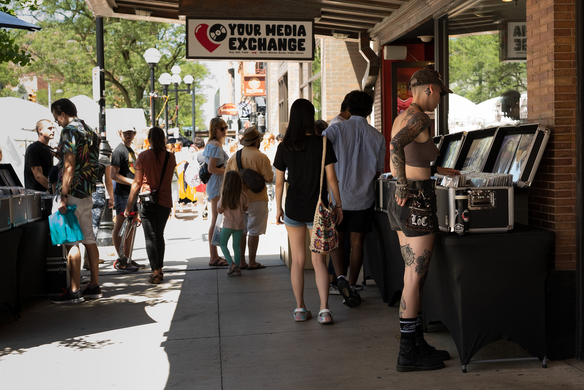 The Ann Arbor Artfair 