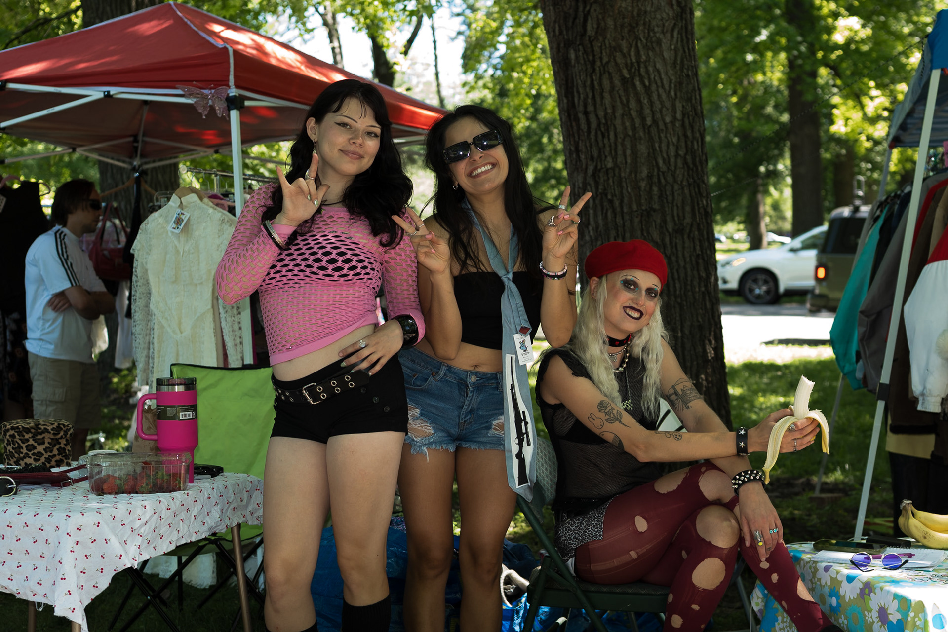Punk Rock Flea Market. St. Louis, Missouri.