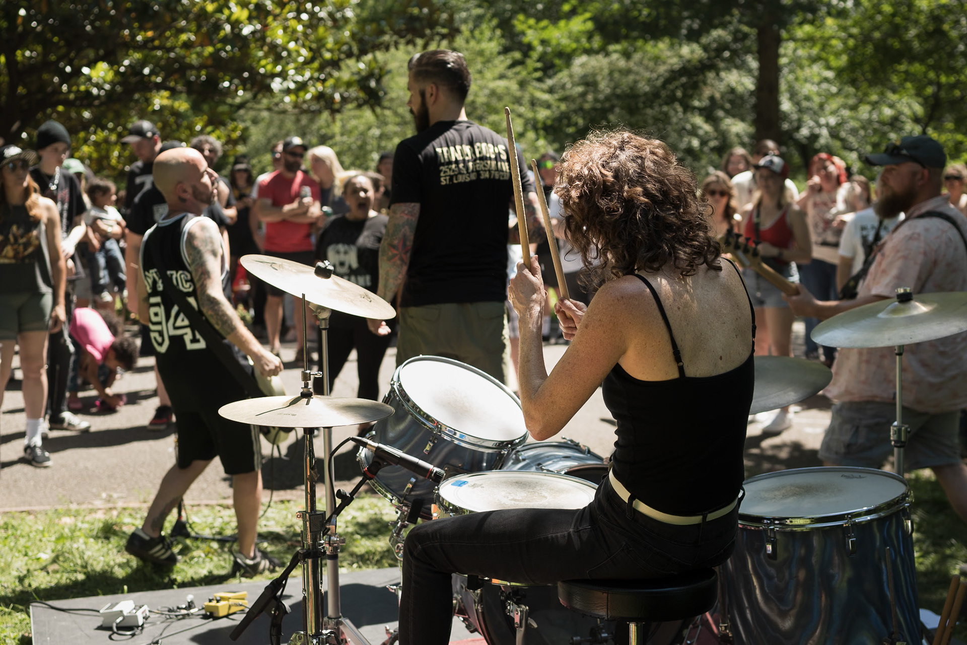 Punk Rock Flea Market. St. Louis, Missouri.