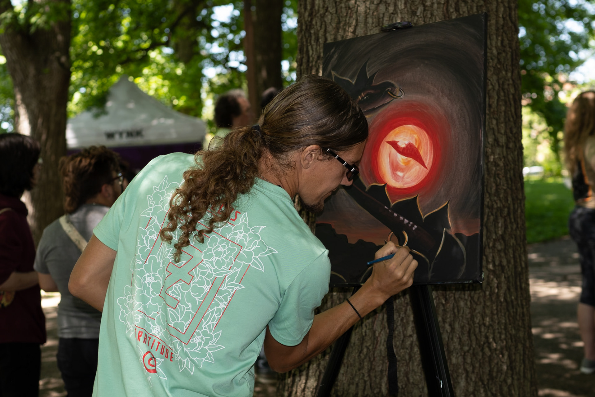 Punk Rock Flea Market. St. Louis, Missouri.