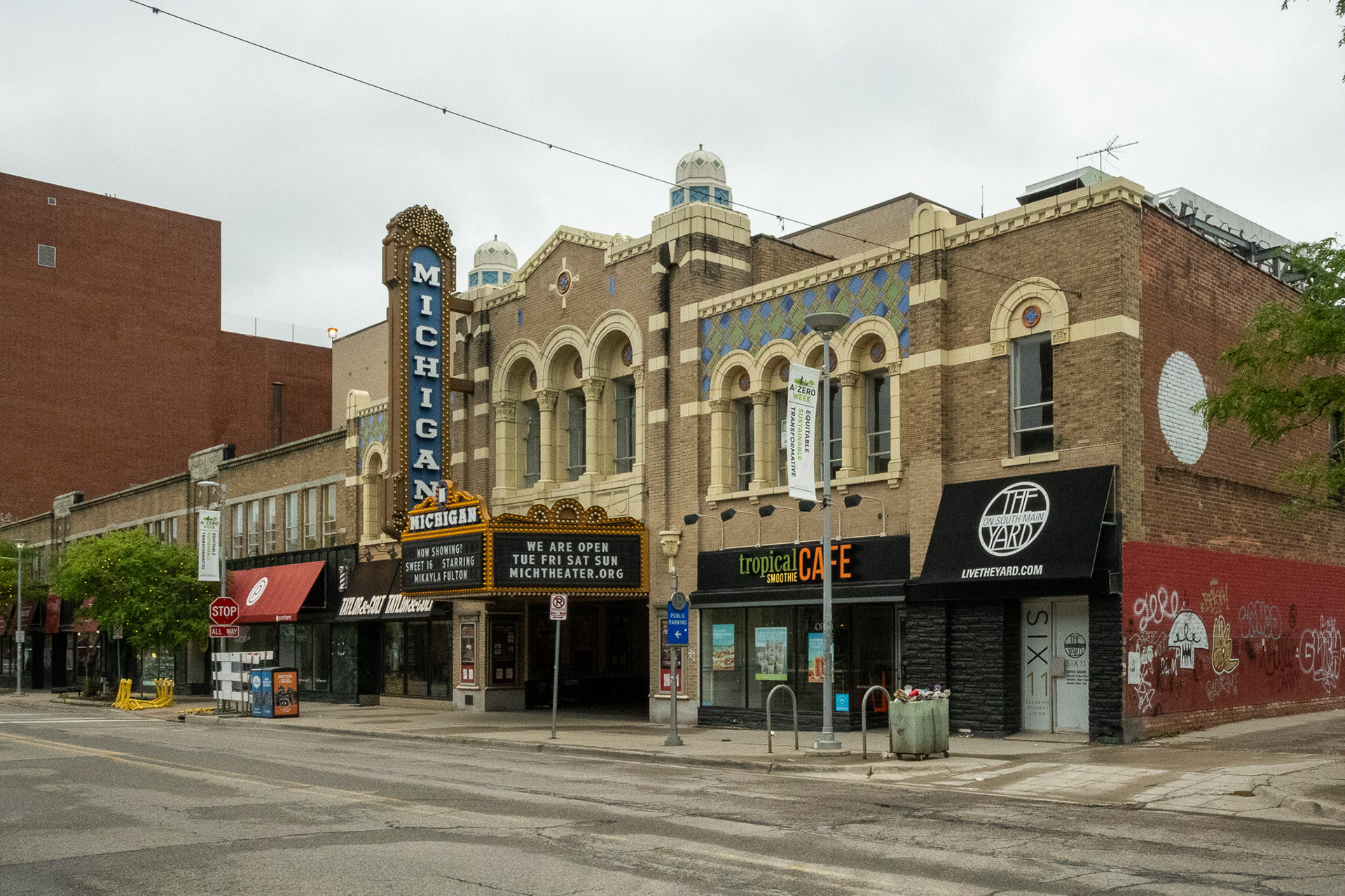 The Michigan Theater. Ann Arbor, Michigan.