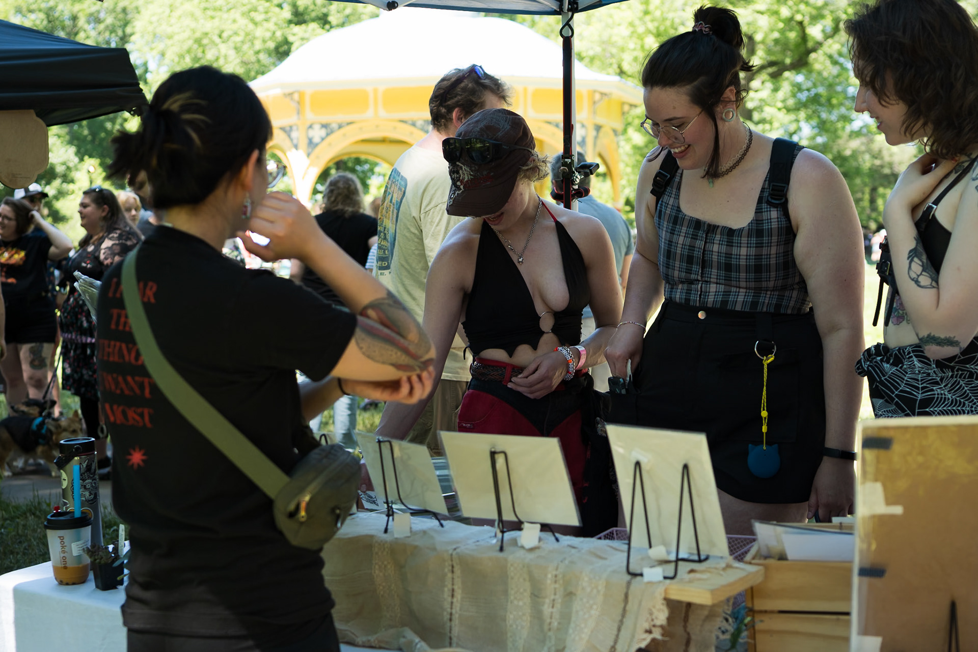 Punk Rock Flea Market. St. Louis, Missouri.