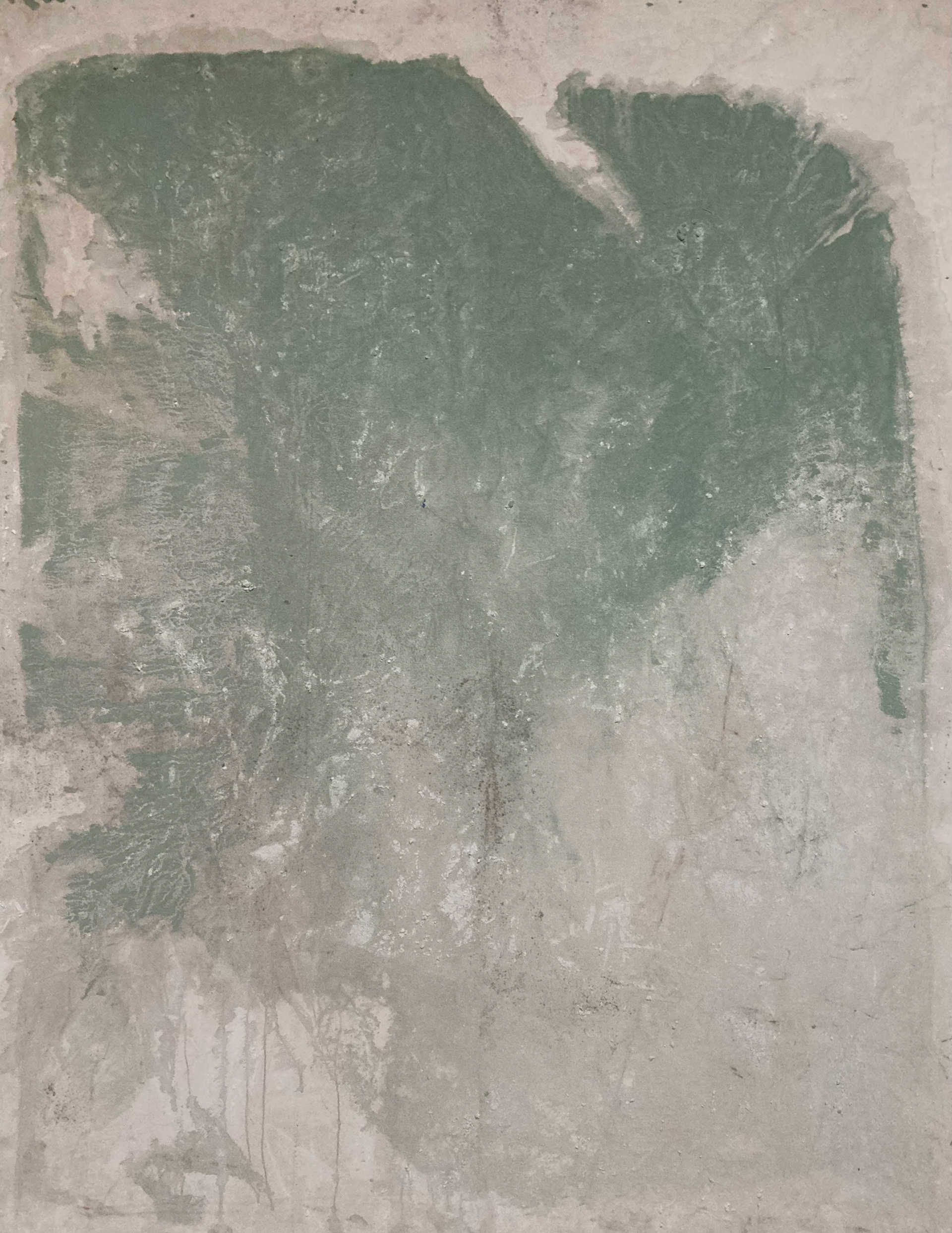 »The Great Verdigris«, Tempera und Öl auf Leinwand, 130x100 cm 2022