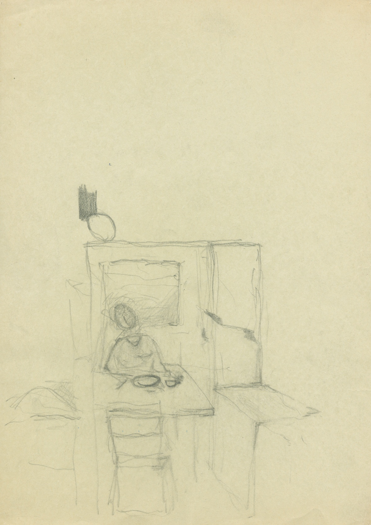 o.T., pencil