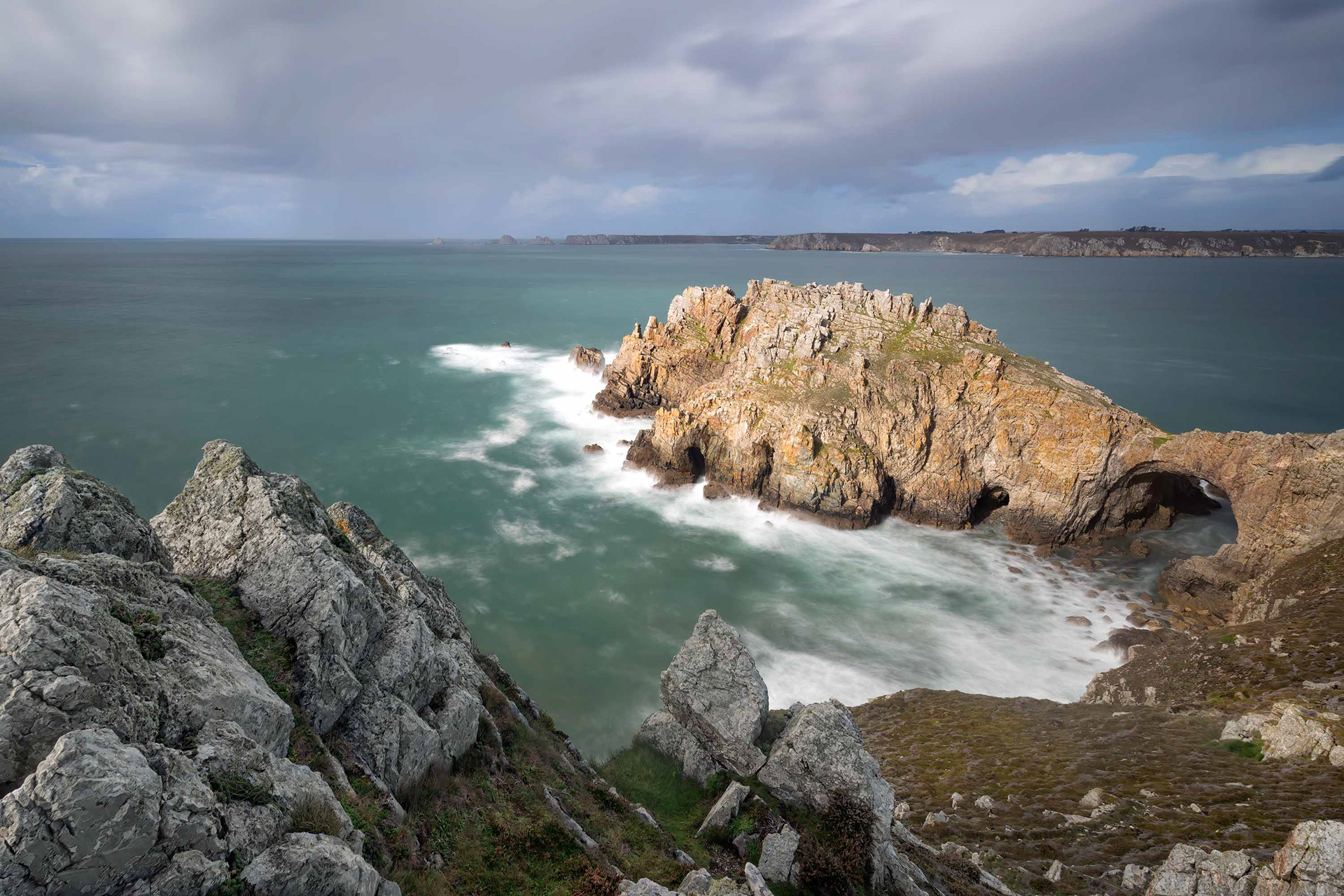Pointe de Dinan, Crozon, Bretagne, France