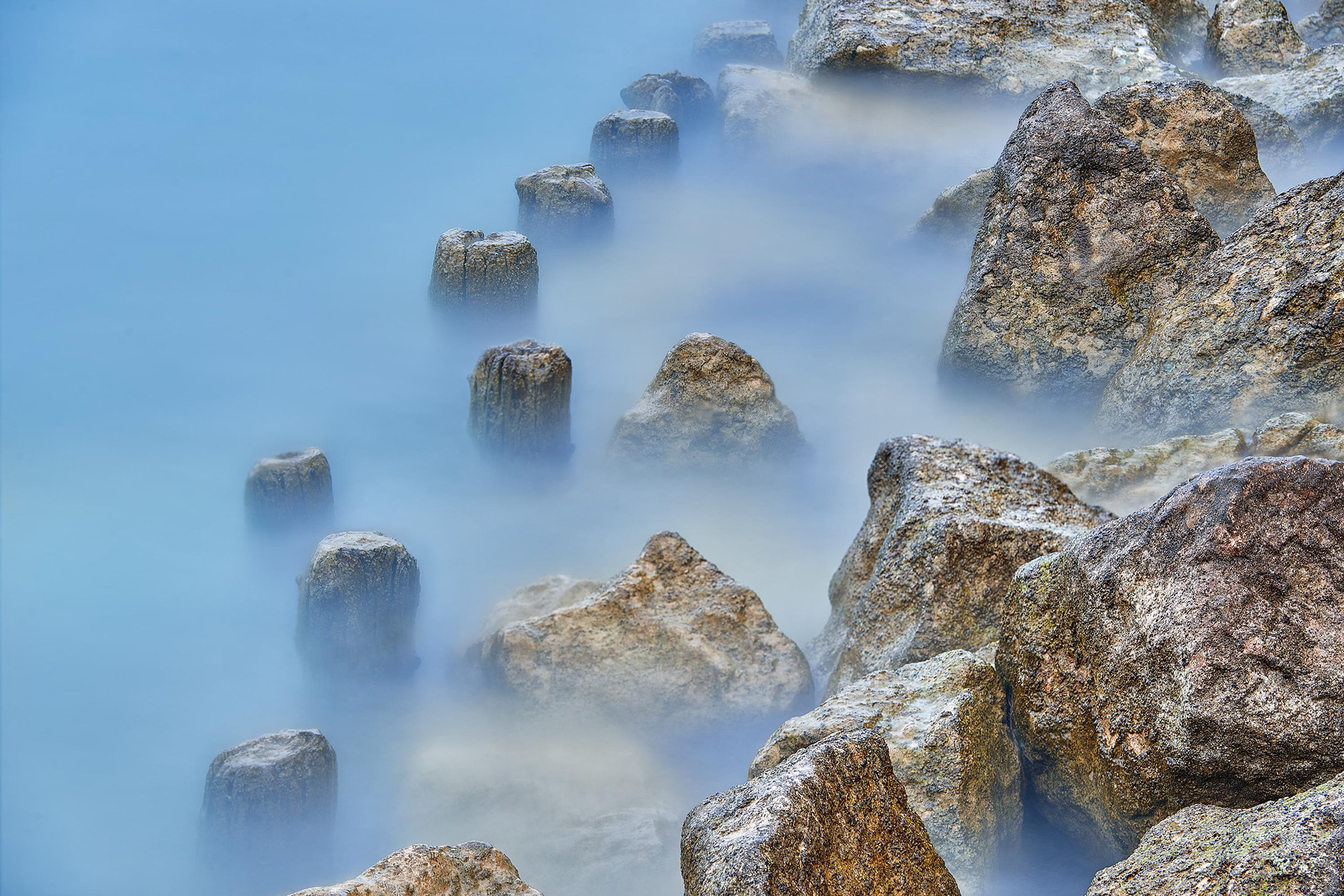 Italy, Lago di Garda, stones