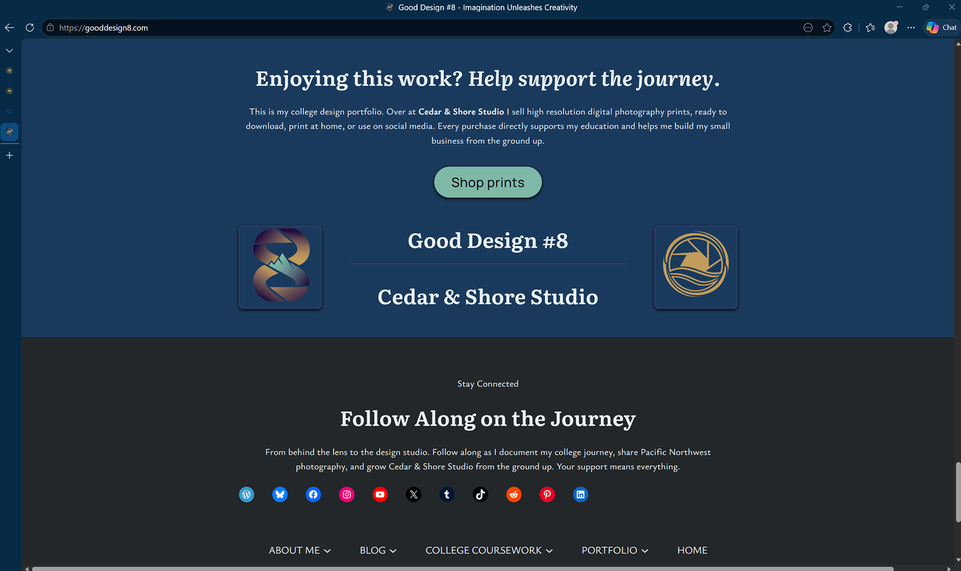 Footer & Support Section