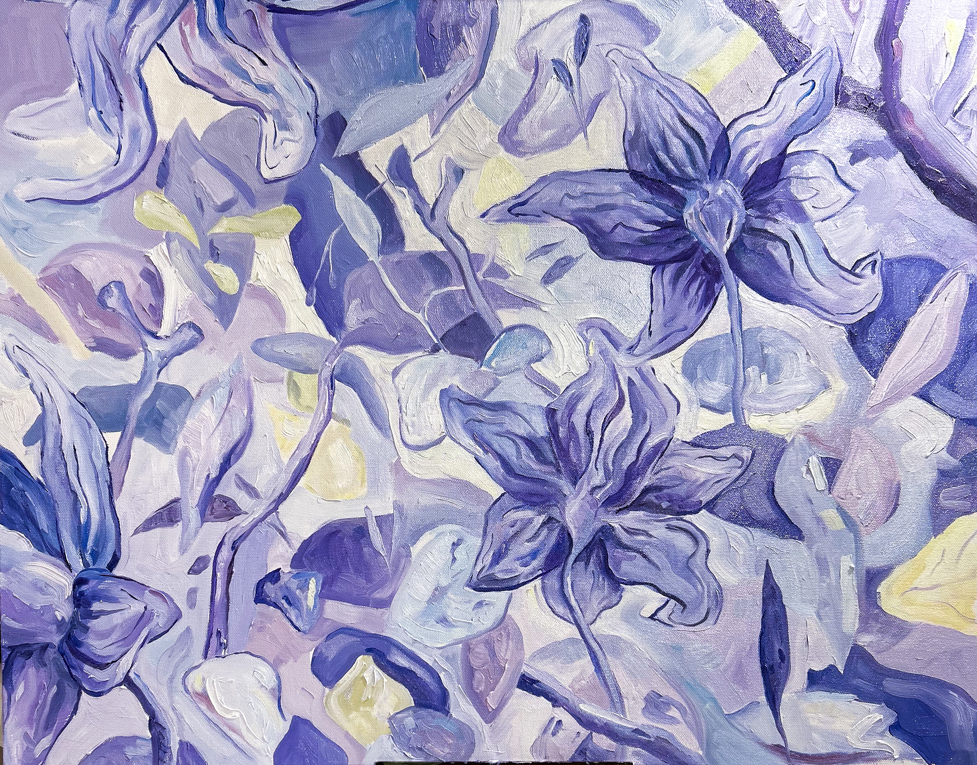 Oil on Canvas, 24 X 30 Inches