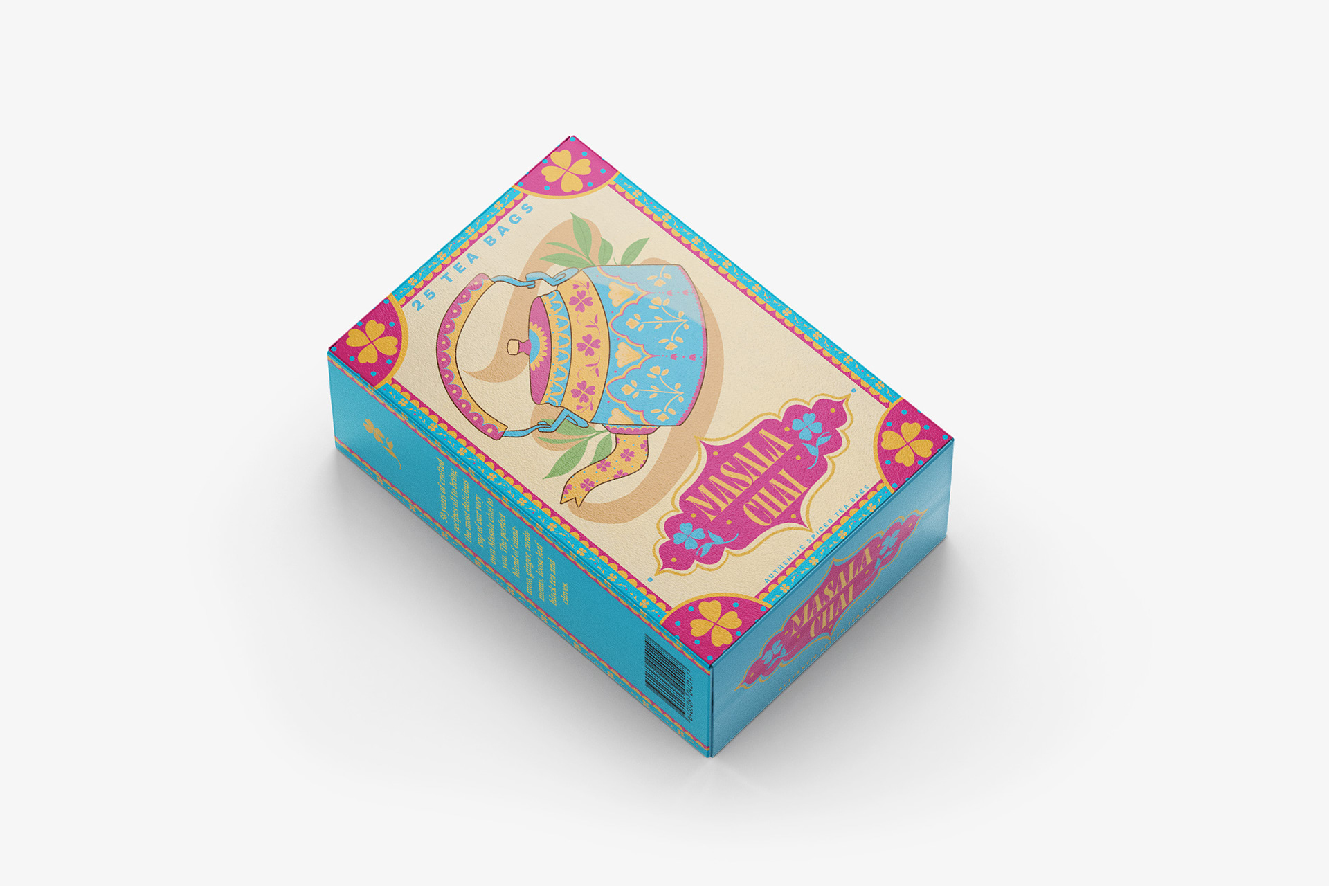 Masala Chai (Indian Tea) Packaging Design