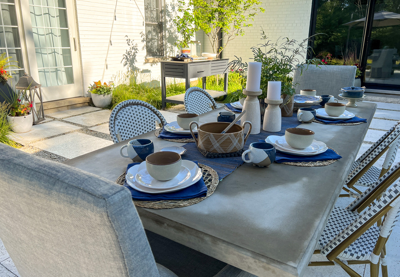 Tablescape styling for Chalet