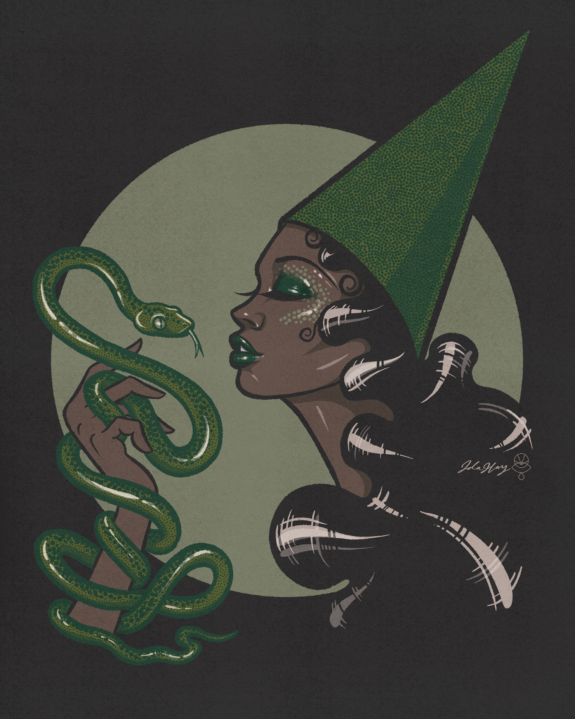 Witch & Snake Familiar