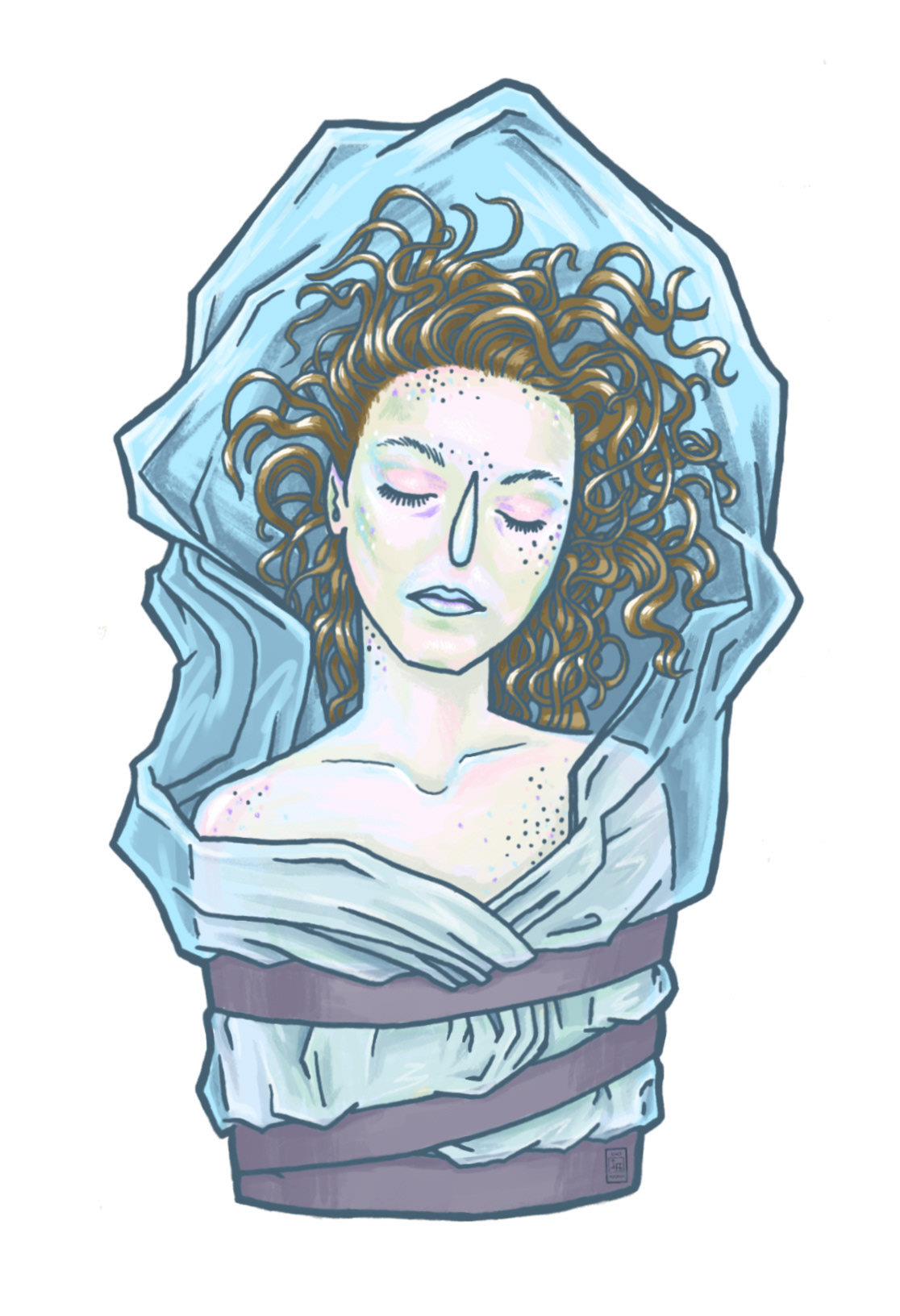 Laura Palmer from Twin Peaks.