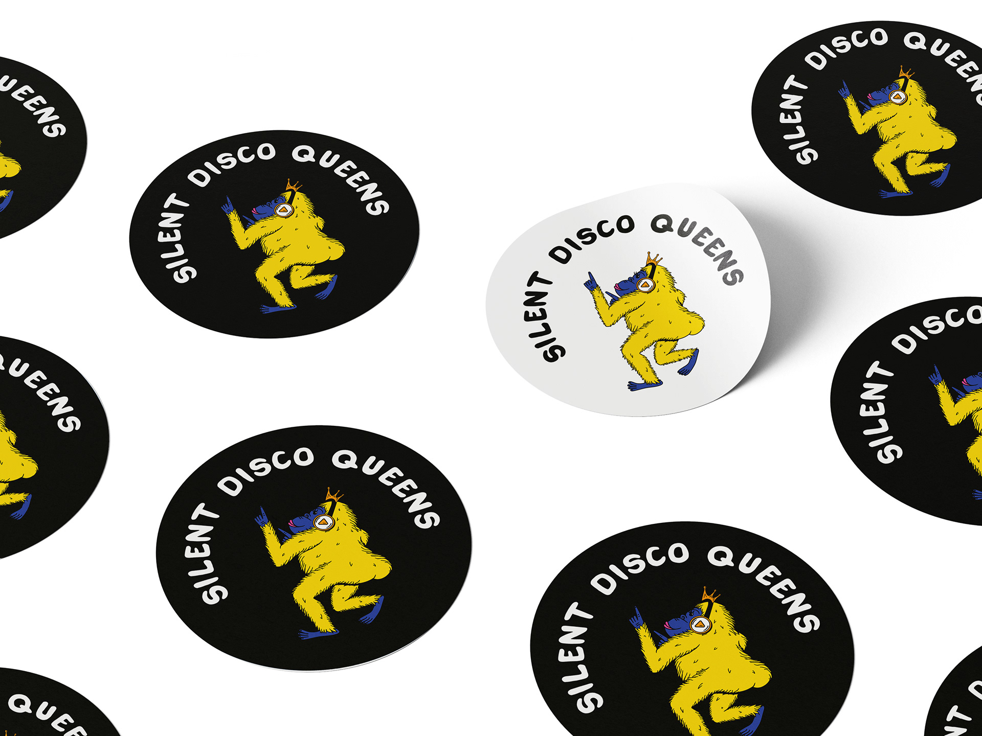 Sticker mockup