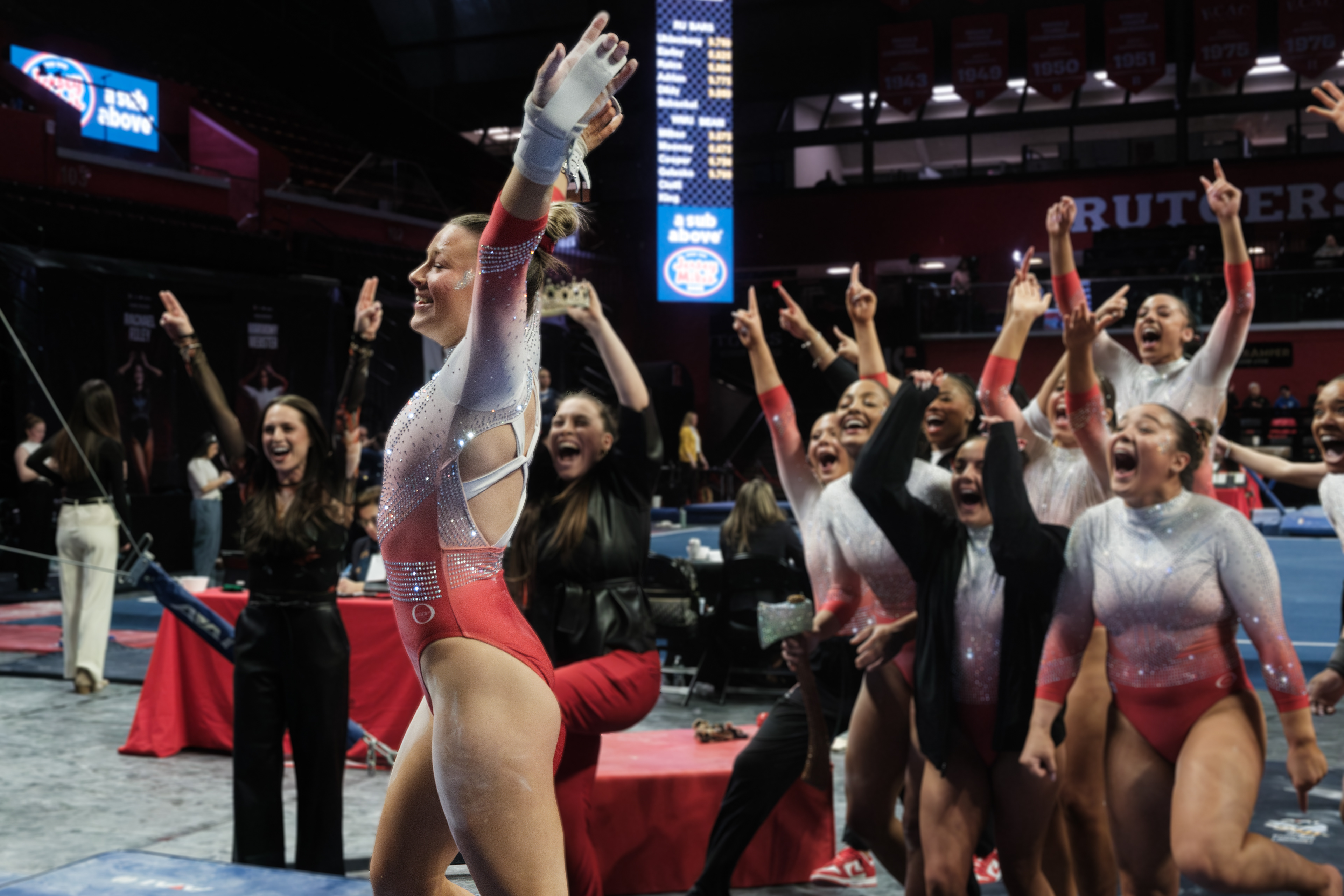 Rutgers Women's Gymnastics - Quad Meet