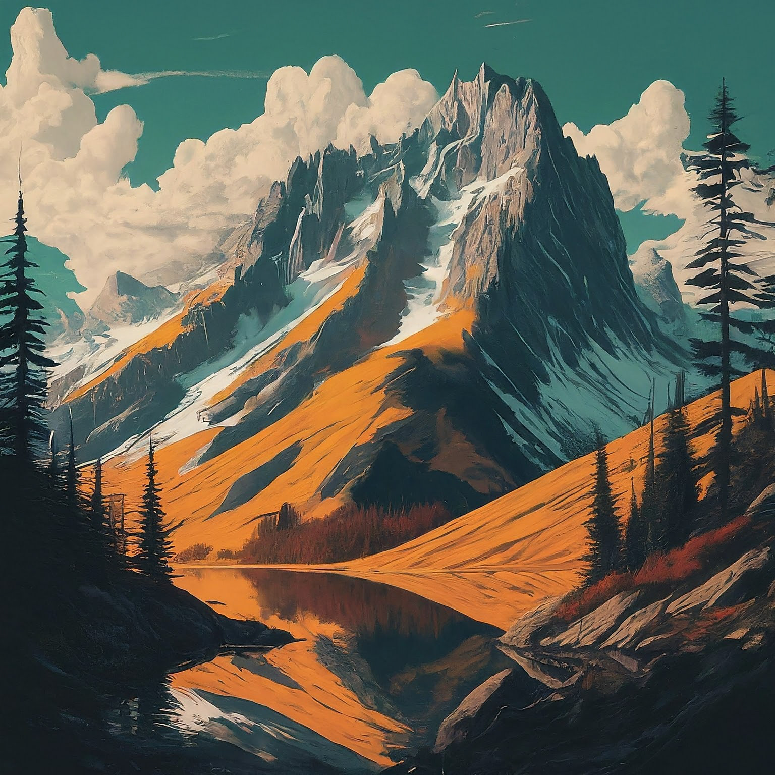Landscape Image Highly Detailed
