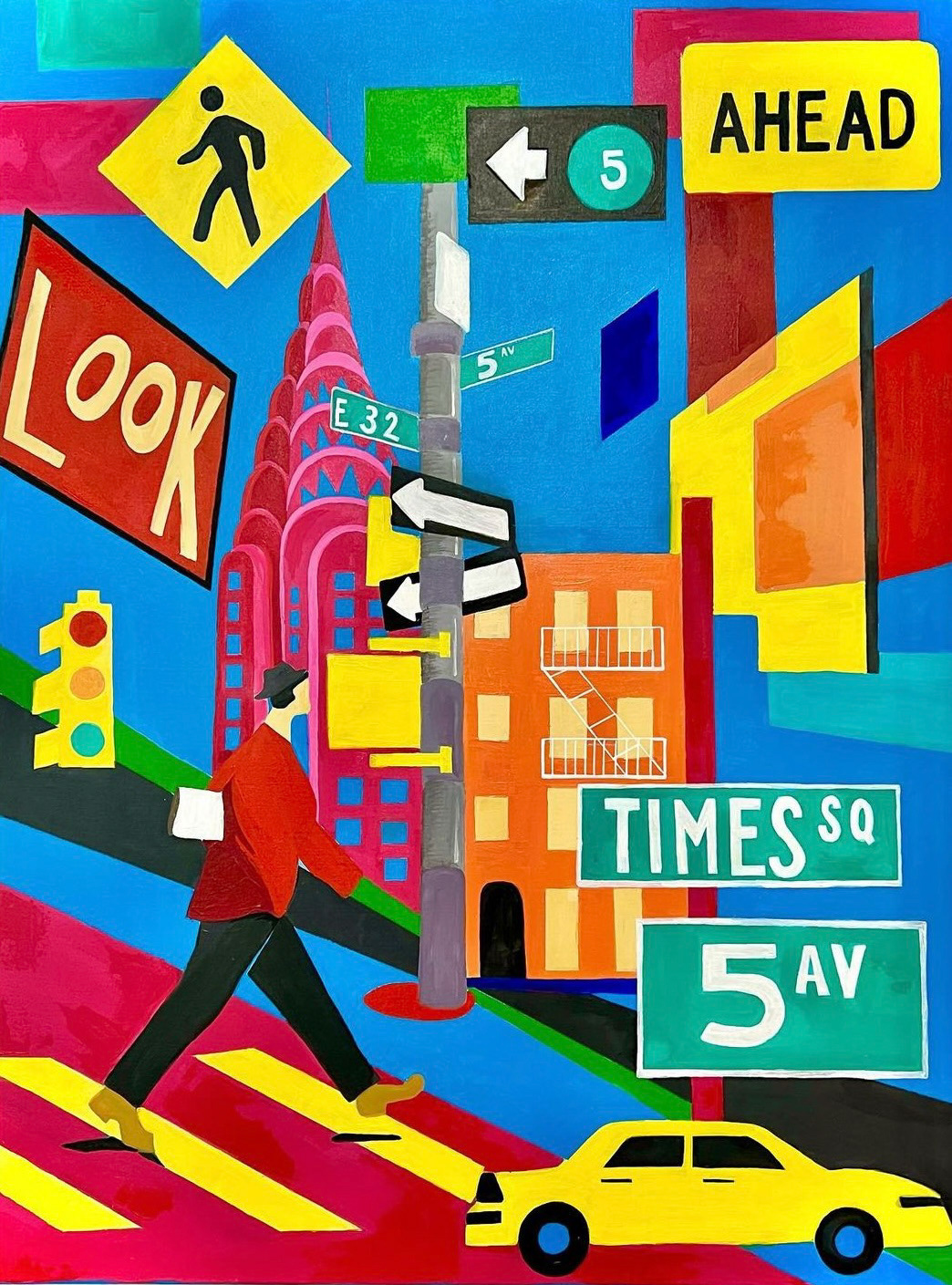 30x40" Acrylic on Canvas