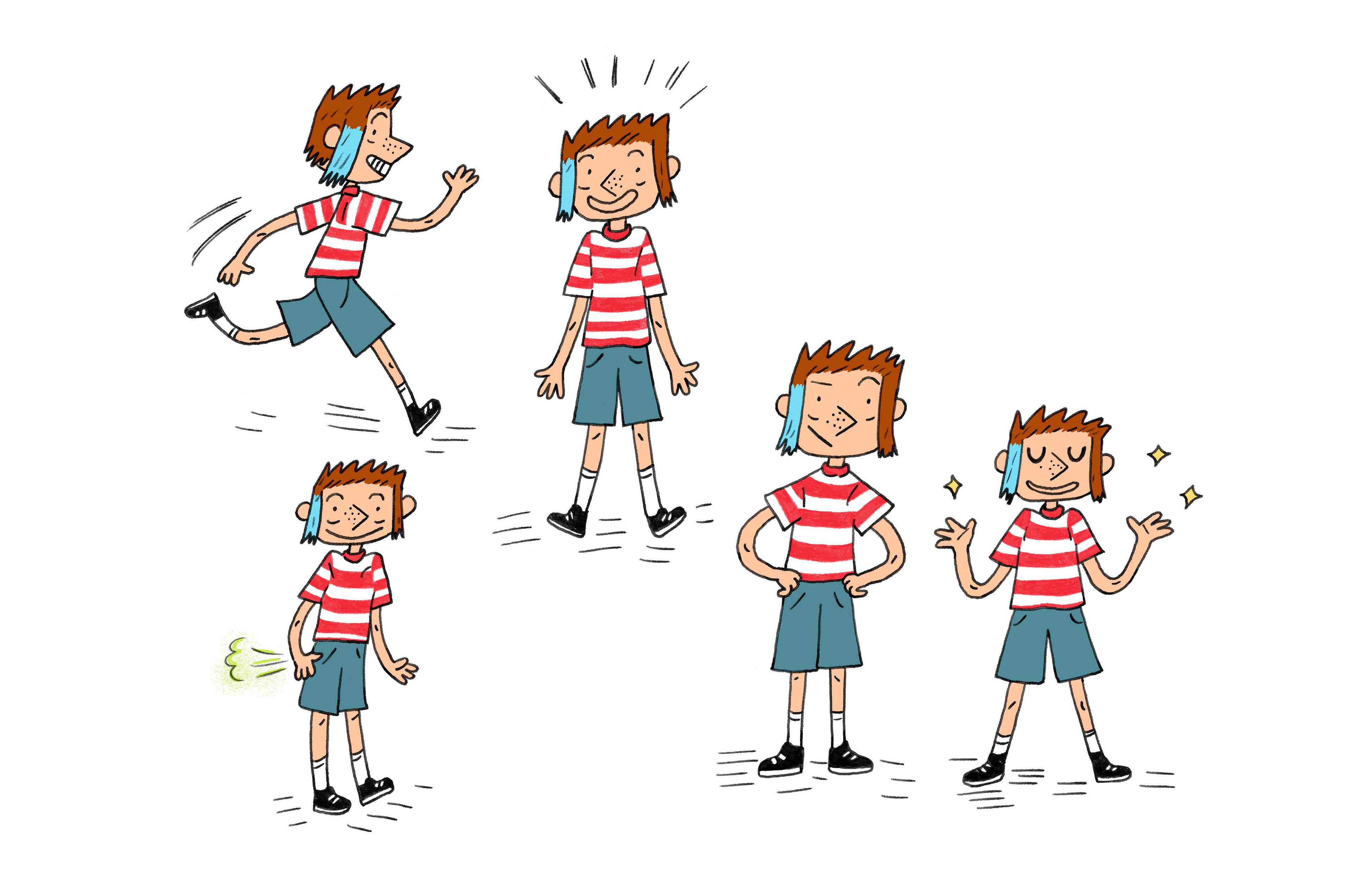 CHARACTER DESIGN, BASED ON A TEXT BY MICHAEL FEINDLER