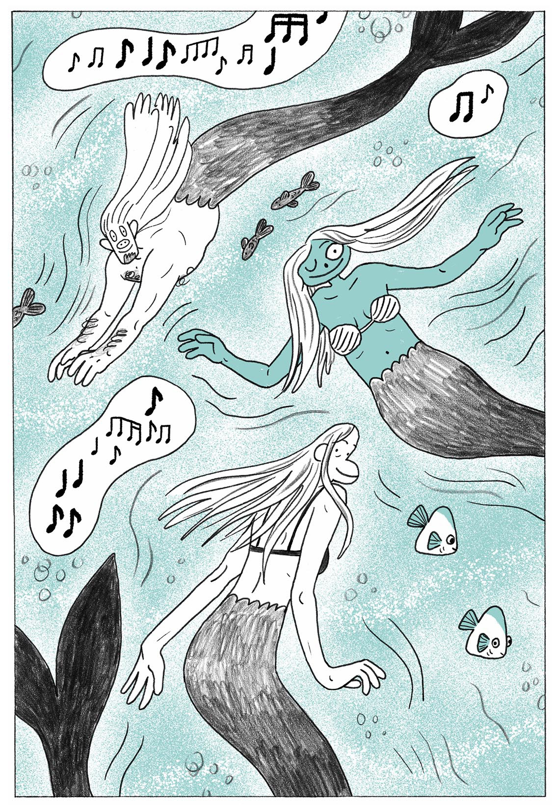 PAGE FROM GRAPHIC NOVEL "VIKTORIA AAL" (2024)