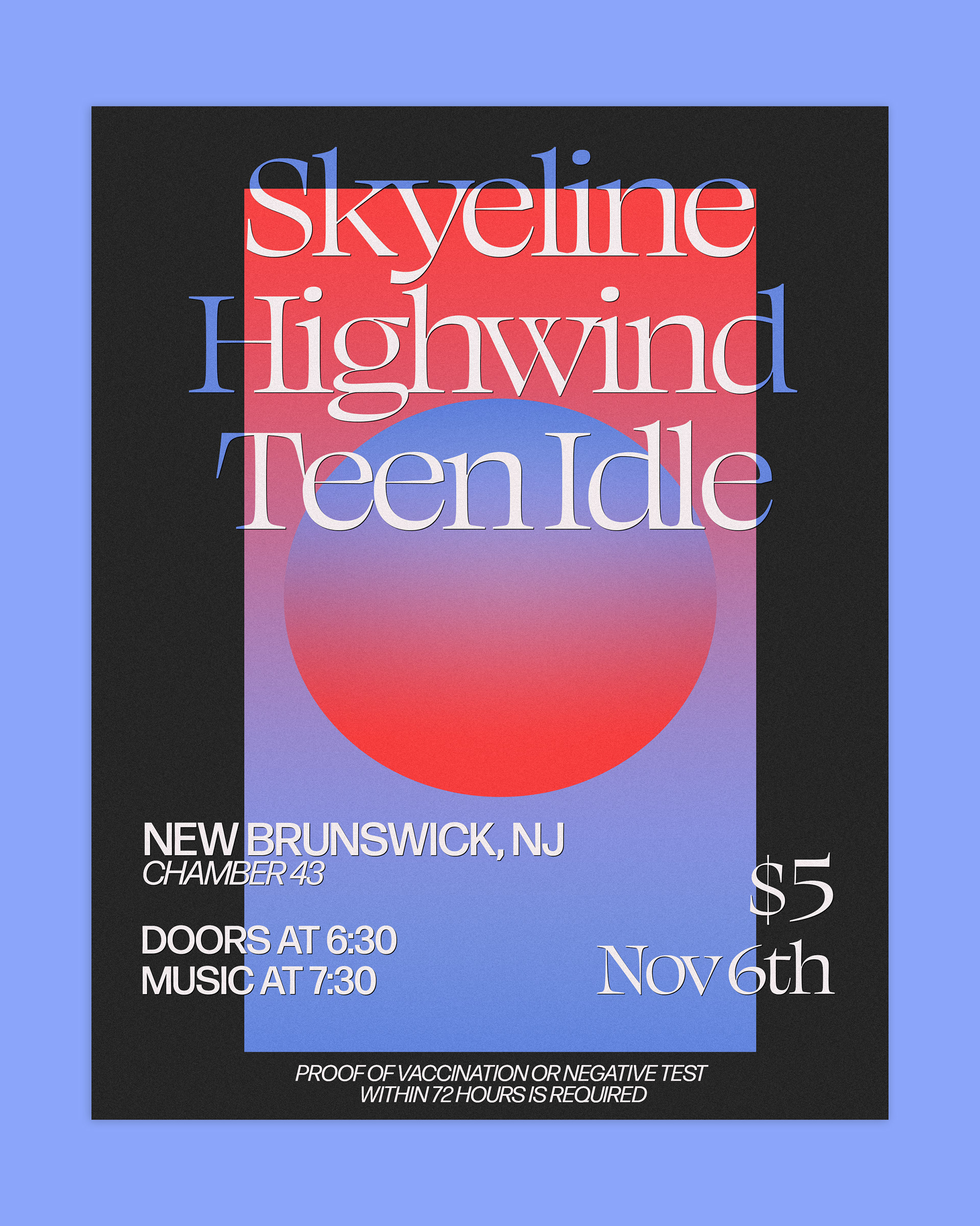 Highwind Show Flyer