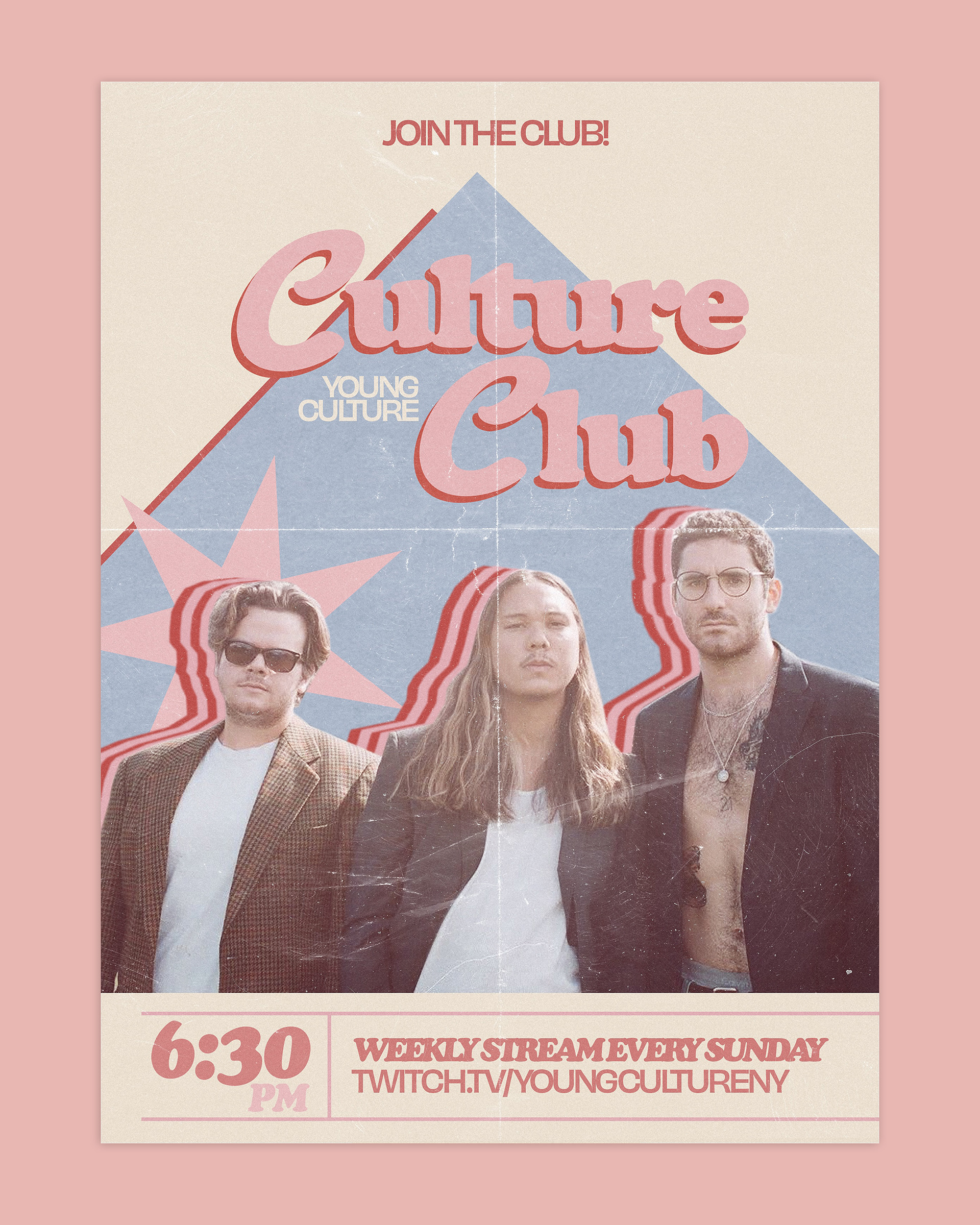 Promotional poster for Young Culture's Twitch (Photo by Danny DeRusso)