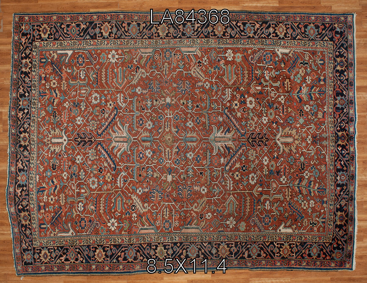 Aga John Rugs - Antique 8' x 10'