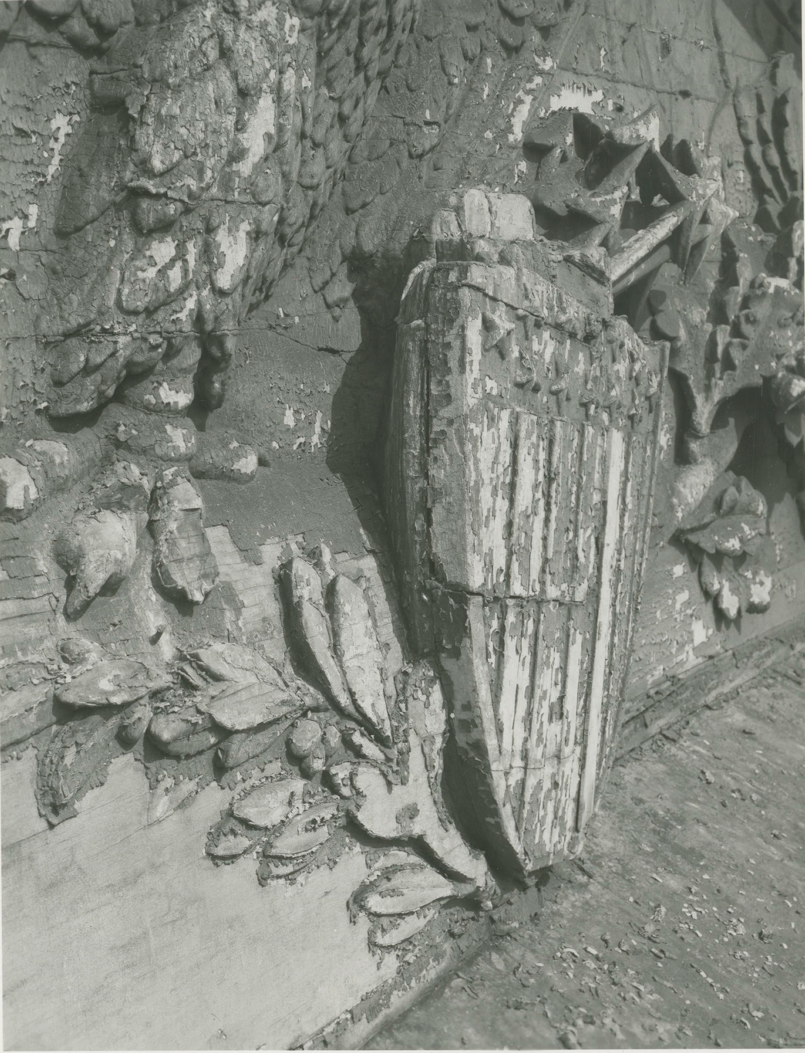 Detail of Tympanum - View of Shield