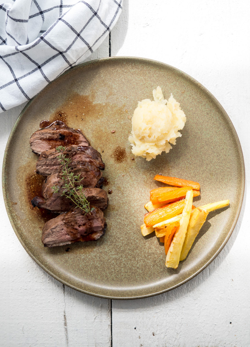 Venison steak
