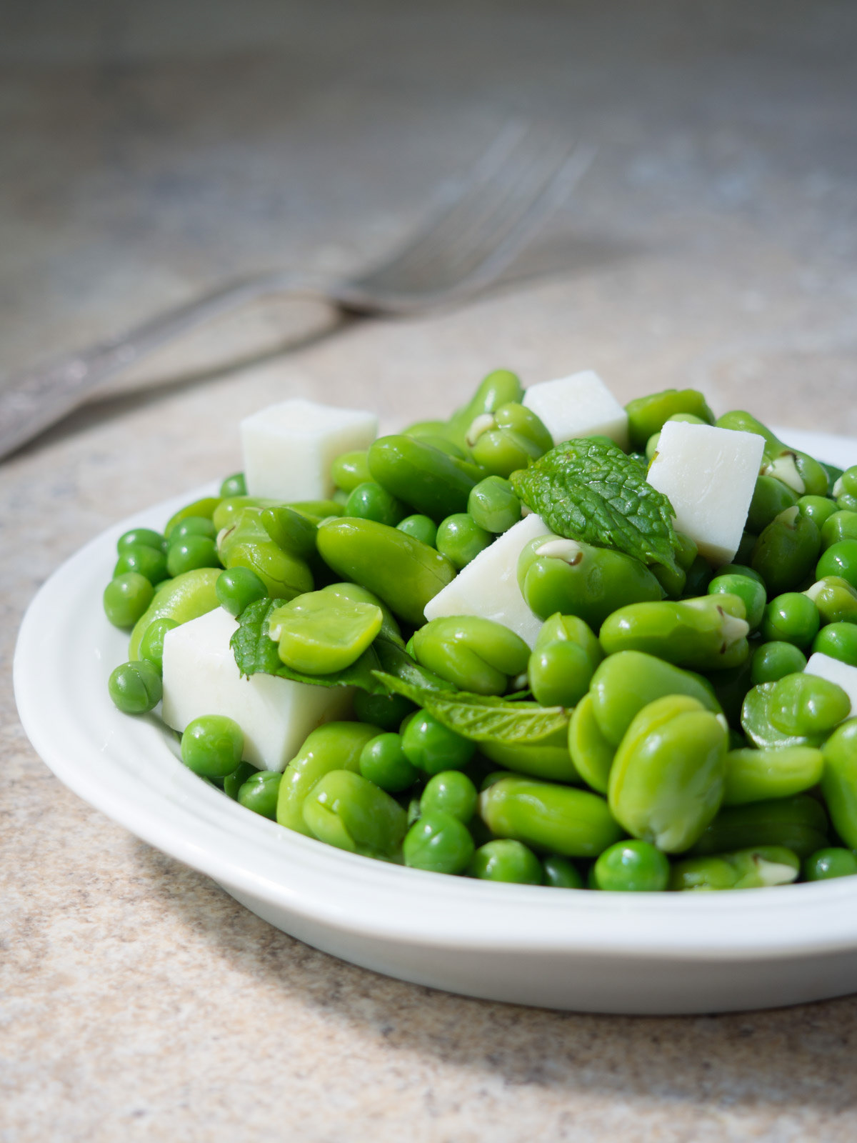 Broad Bean and Pea Salad