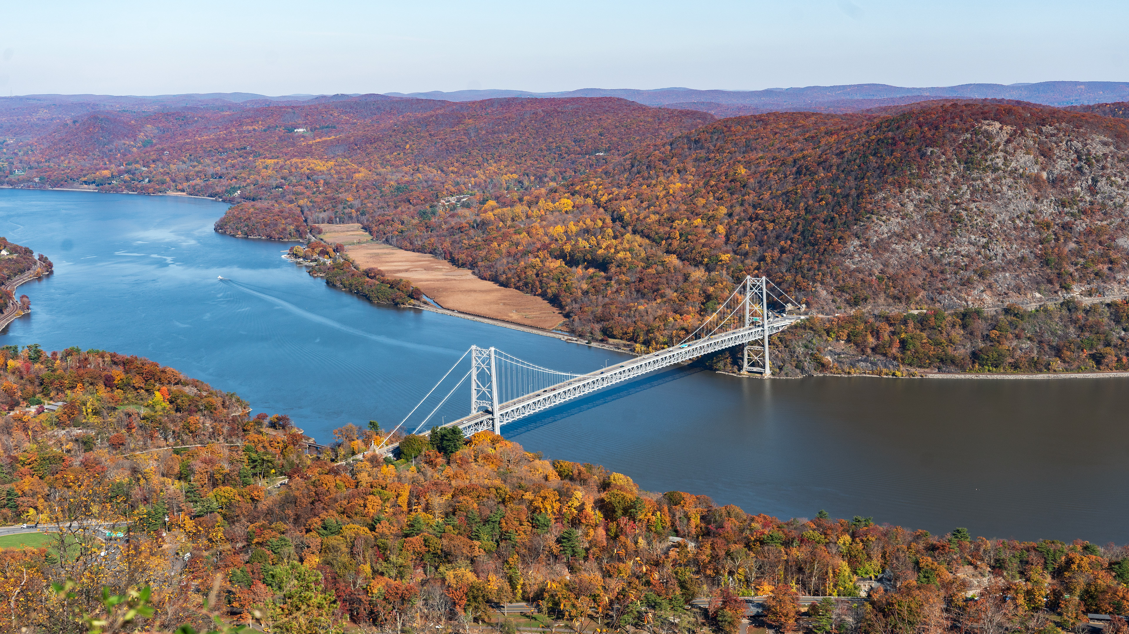 The Bear Mountain Bridge, Garrison, NY.