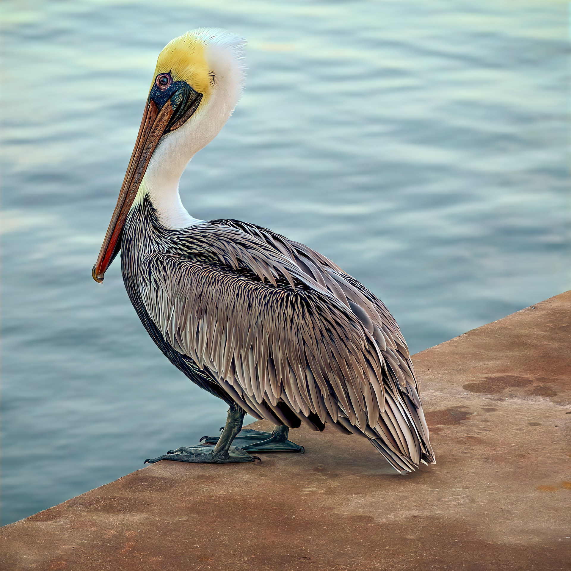 Brown Pelican, Red Reef Park, Boca Raton, FL
