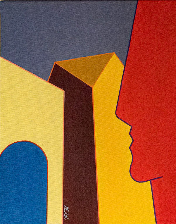 "", 2022, acrilico su tela, 50x40, DISPONIBILE (per info scrivere a questo indirizzo: sebastianofurlotti@gmail.com )