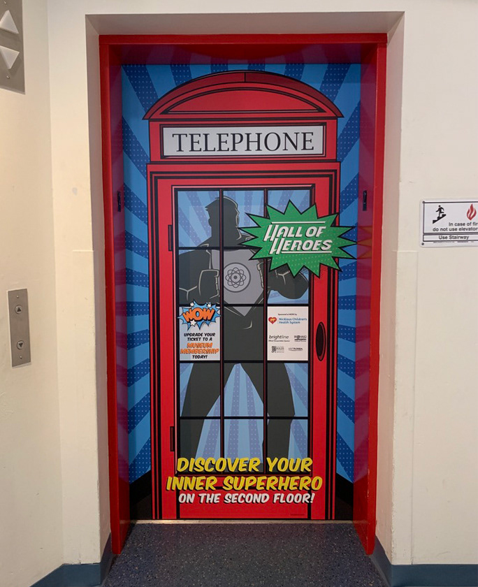 Exhibit Elevator Wrap