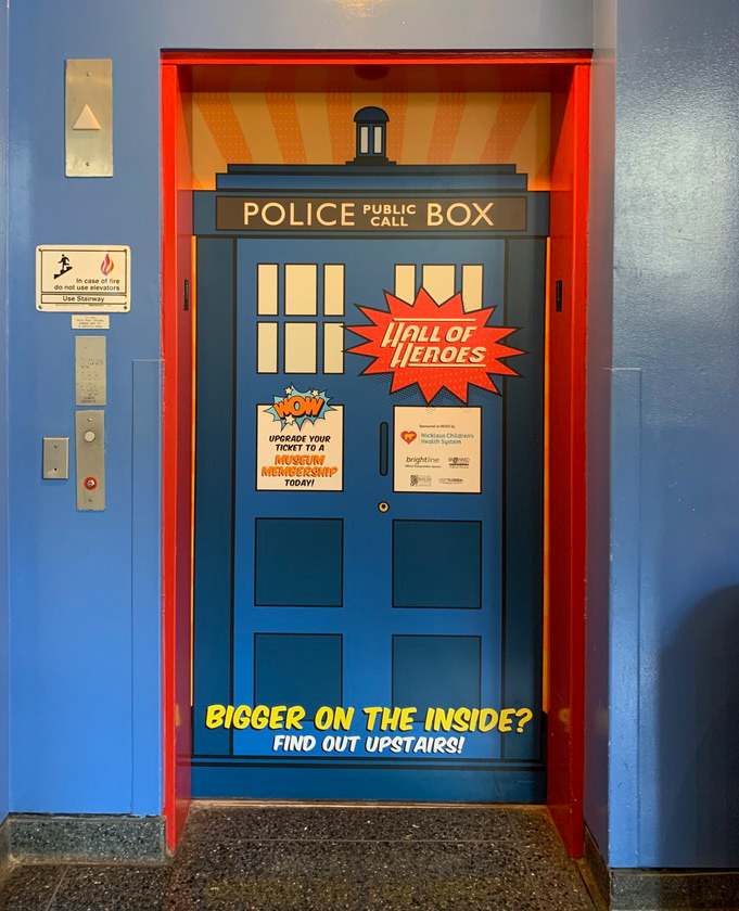 Exhibit Elevator Wrap