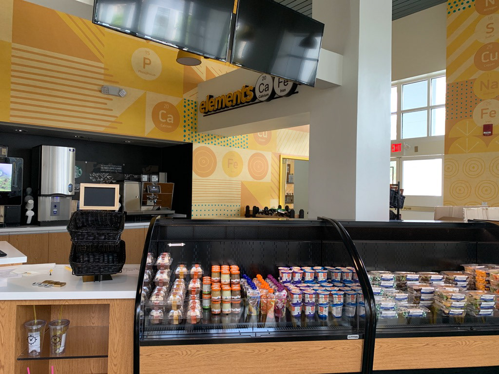 Elements Café Installation
