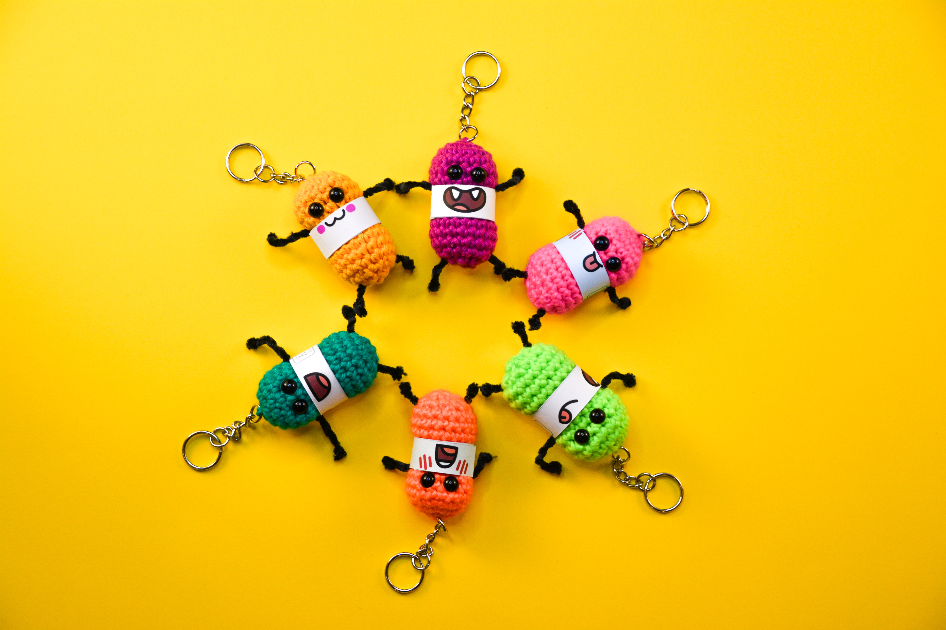 Crunchy Wooly S size - Keychain