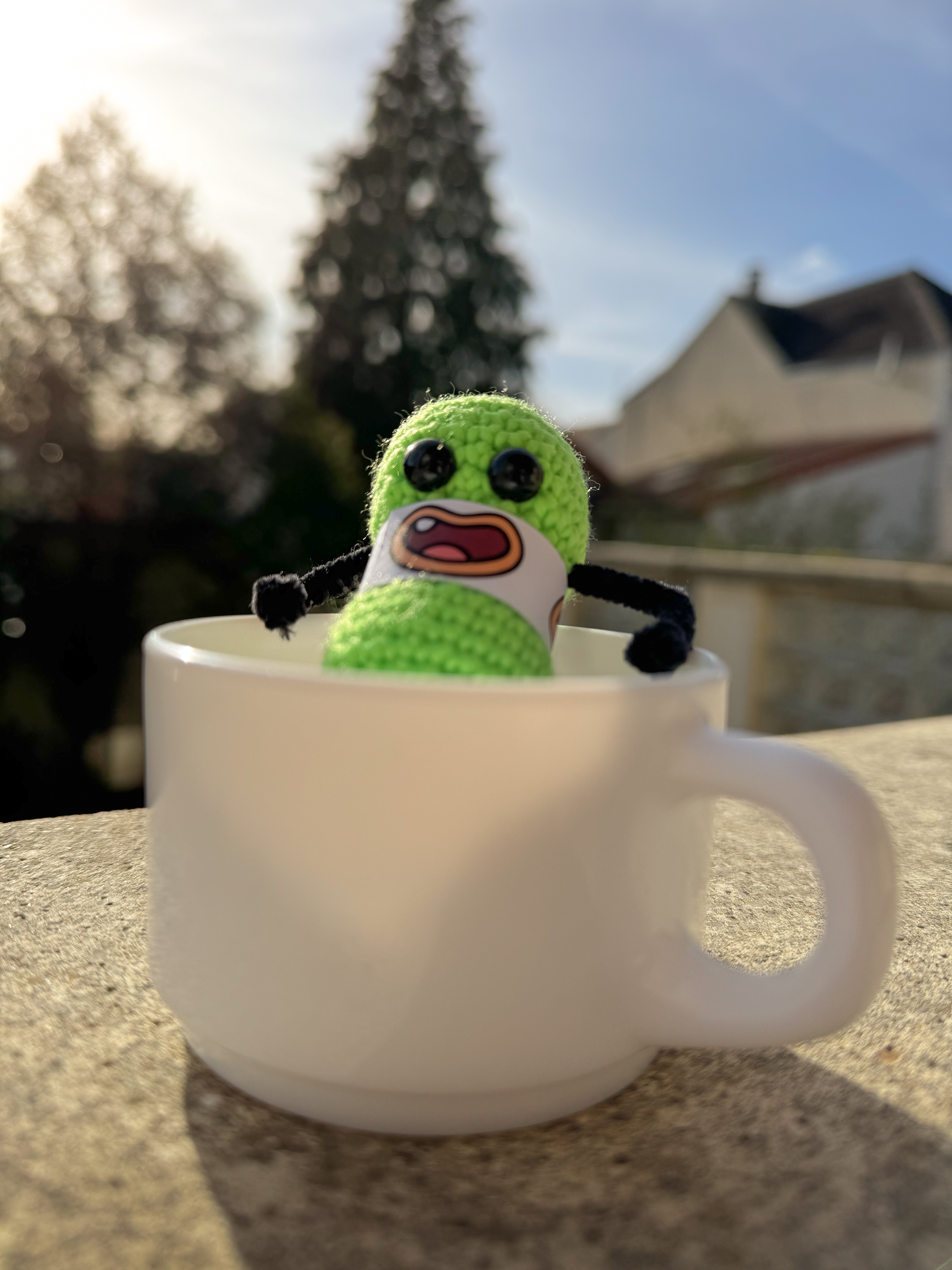 Crunchy Wooly M size - Keychain - Bag charm