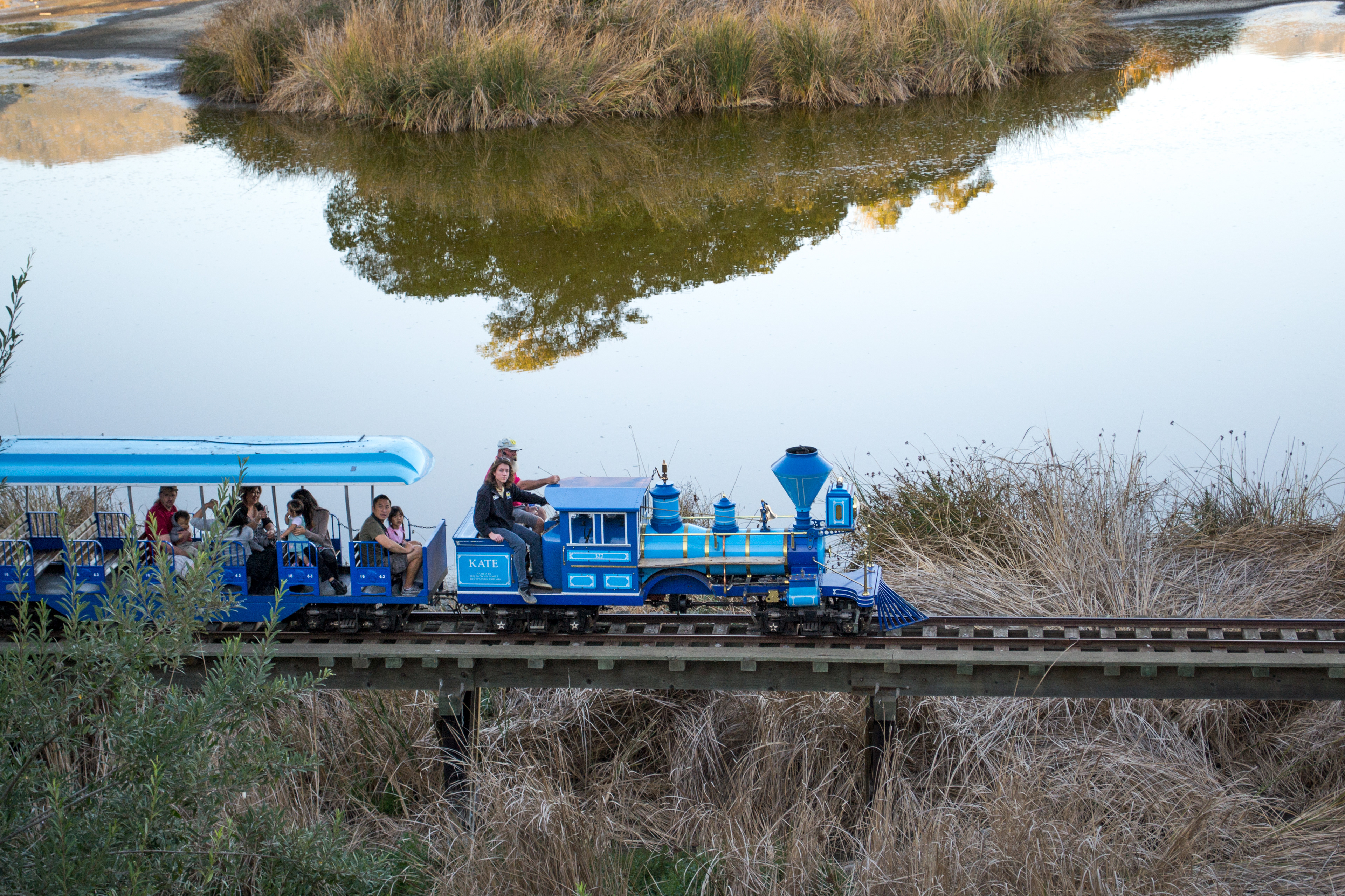 Train at Santa Barbara Zoo © 2013