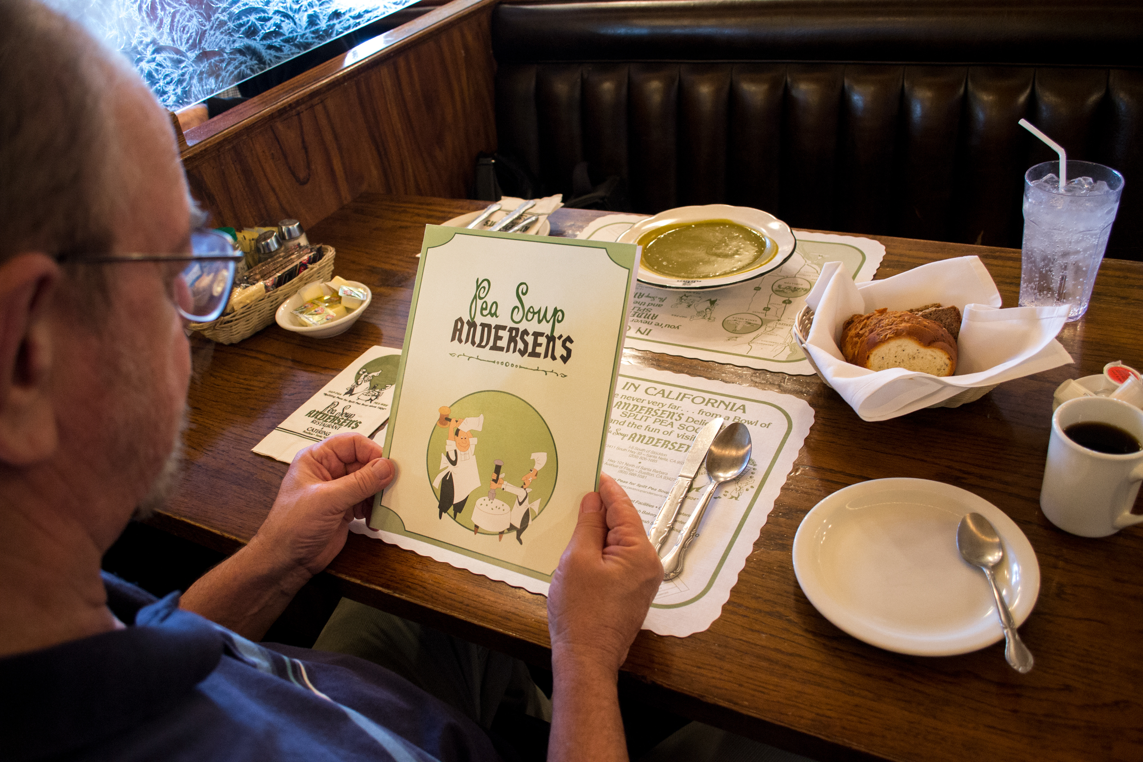 Pea Soup Andersen's Menu