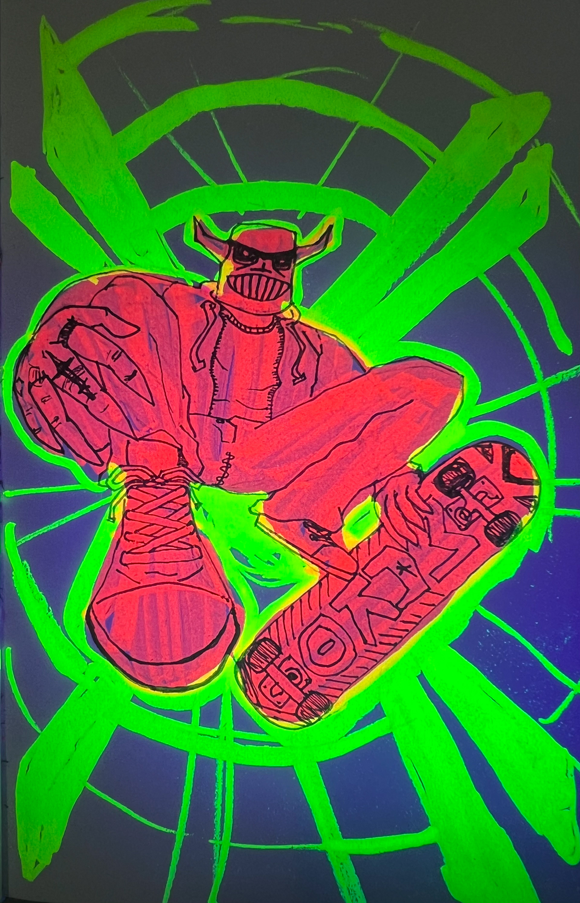Armored Skater - UV Reactive- 2025