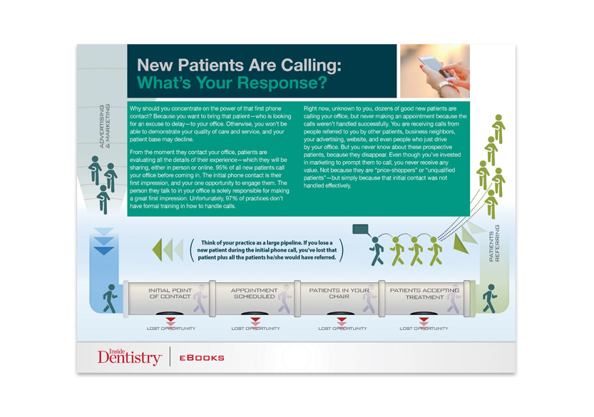 Scheduling Institute ebook patient pipeline infographic