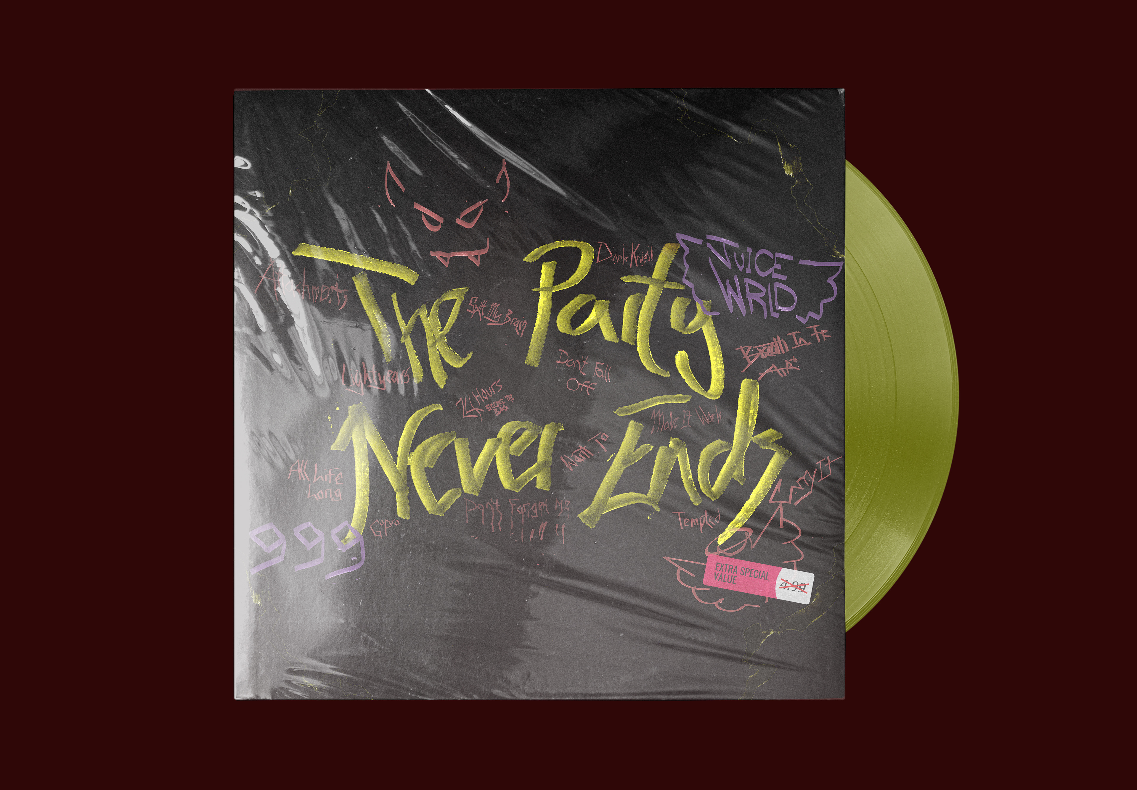 The Party Never Ends, Photoshop