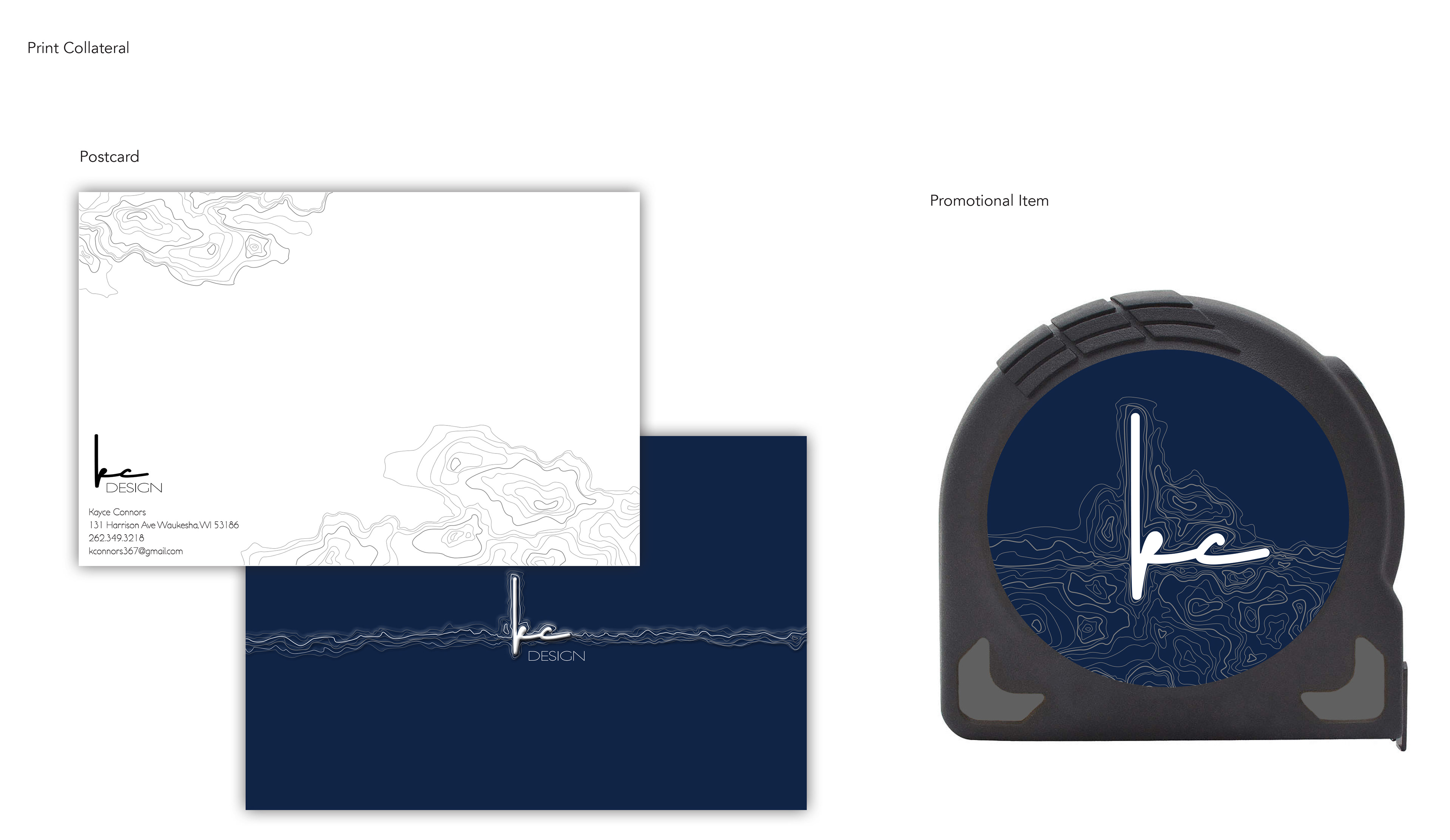 Postcard and Tape Measure