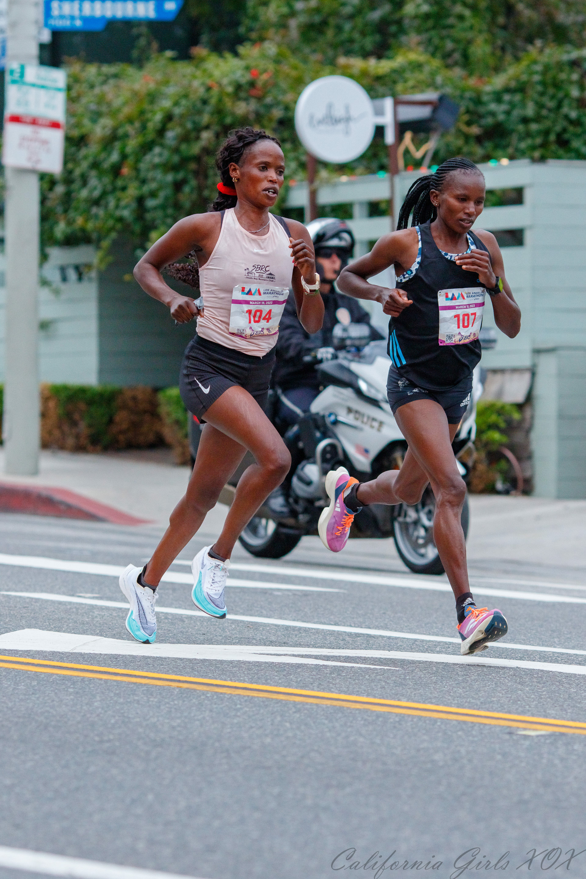 California Girls XOX - Los Angeles Marathon 3/19/2023