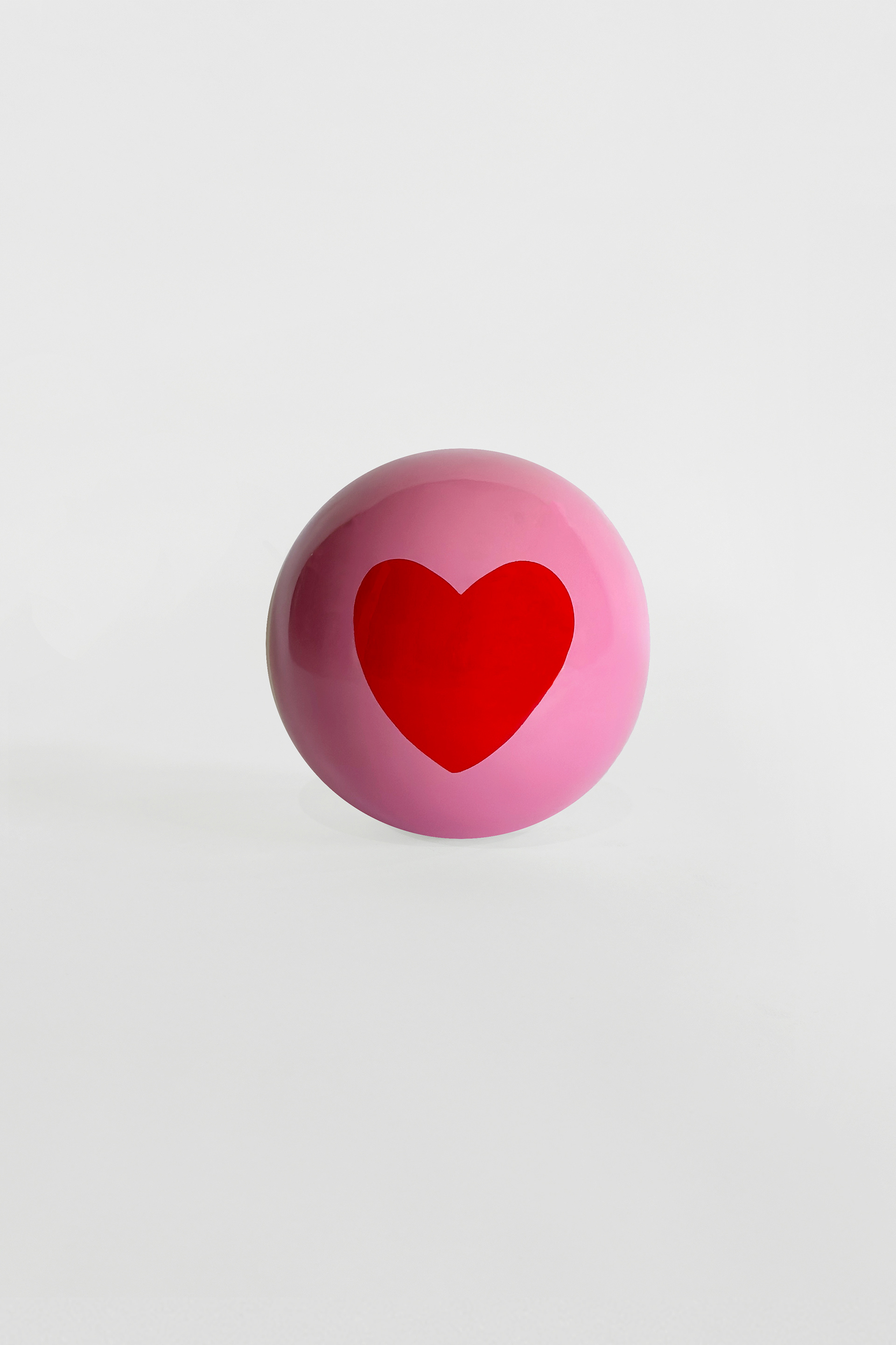 Love BOO - Red on pink
