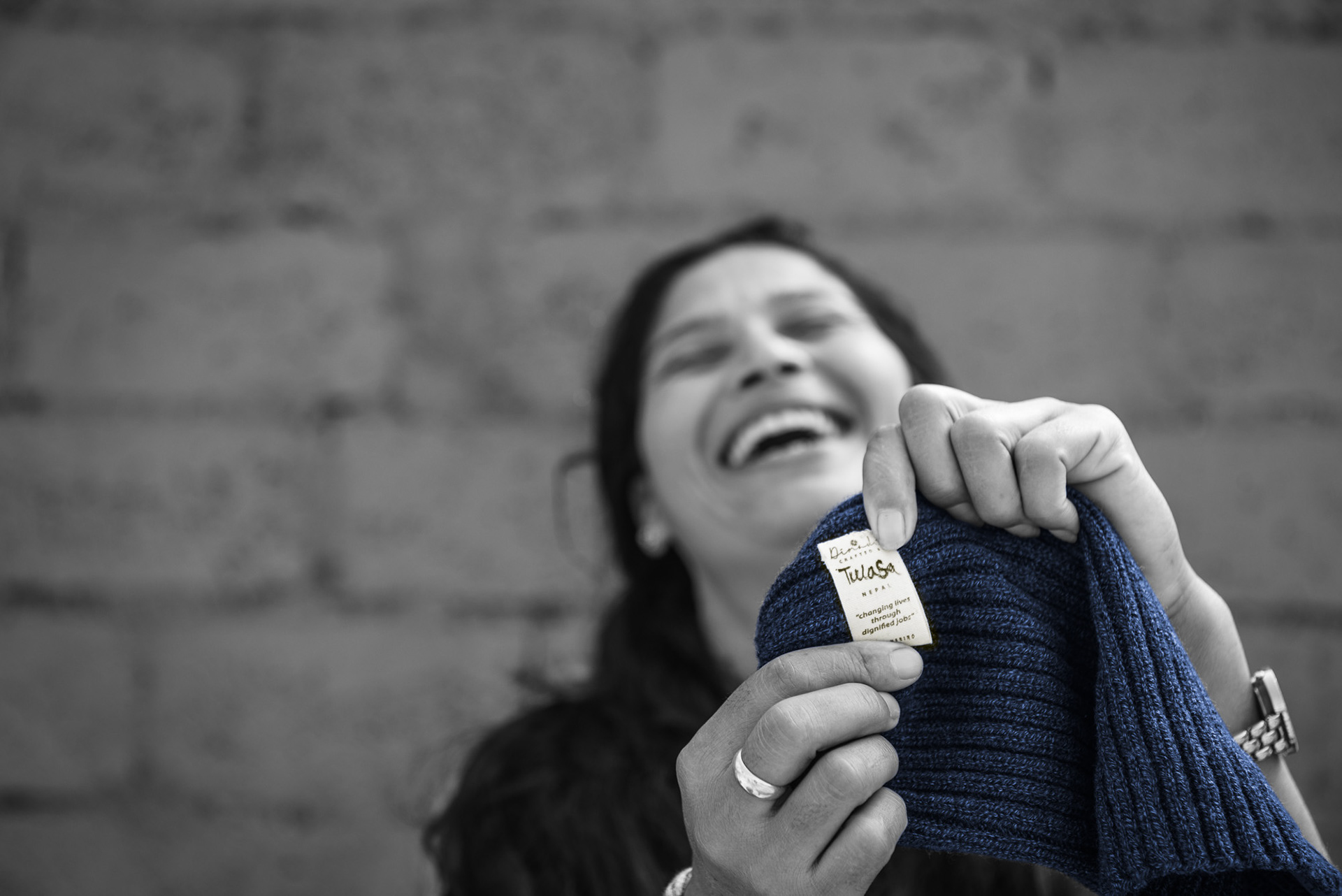 The hand signed product by the artisan - Dinadi Products - in Kathmandu, Nepal