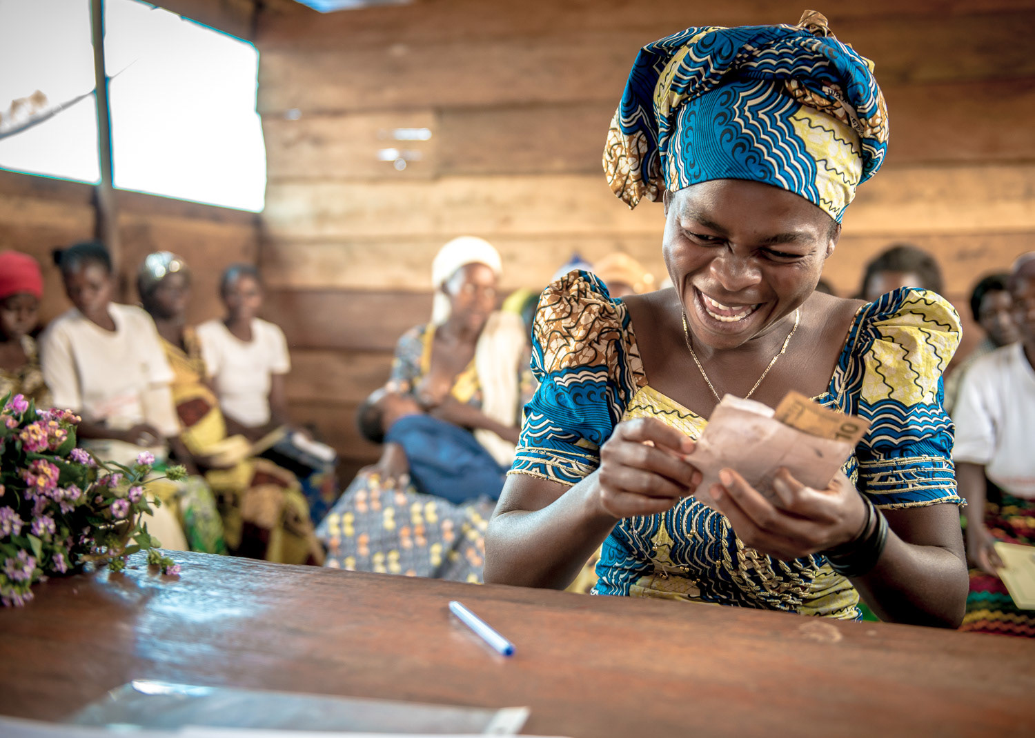 Micro finance is supporting women - On assignment with Women for Women International in the Democratic Republic of Congo.