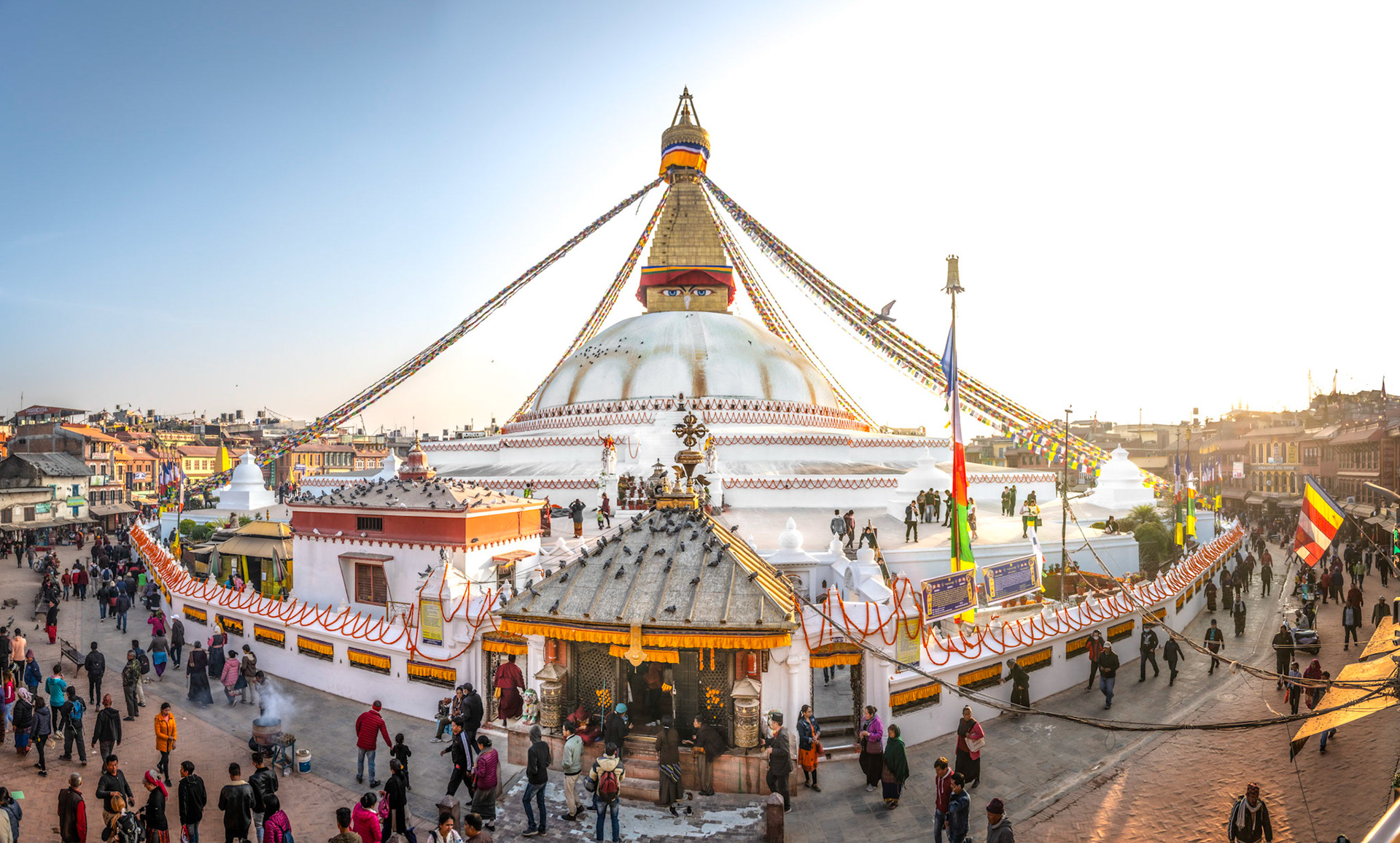 Boudhanath Stupa in Kathmandu
