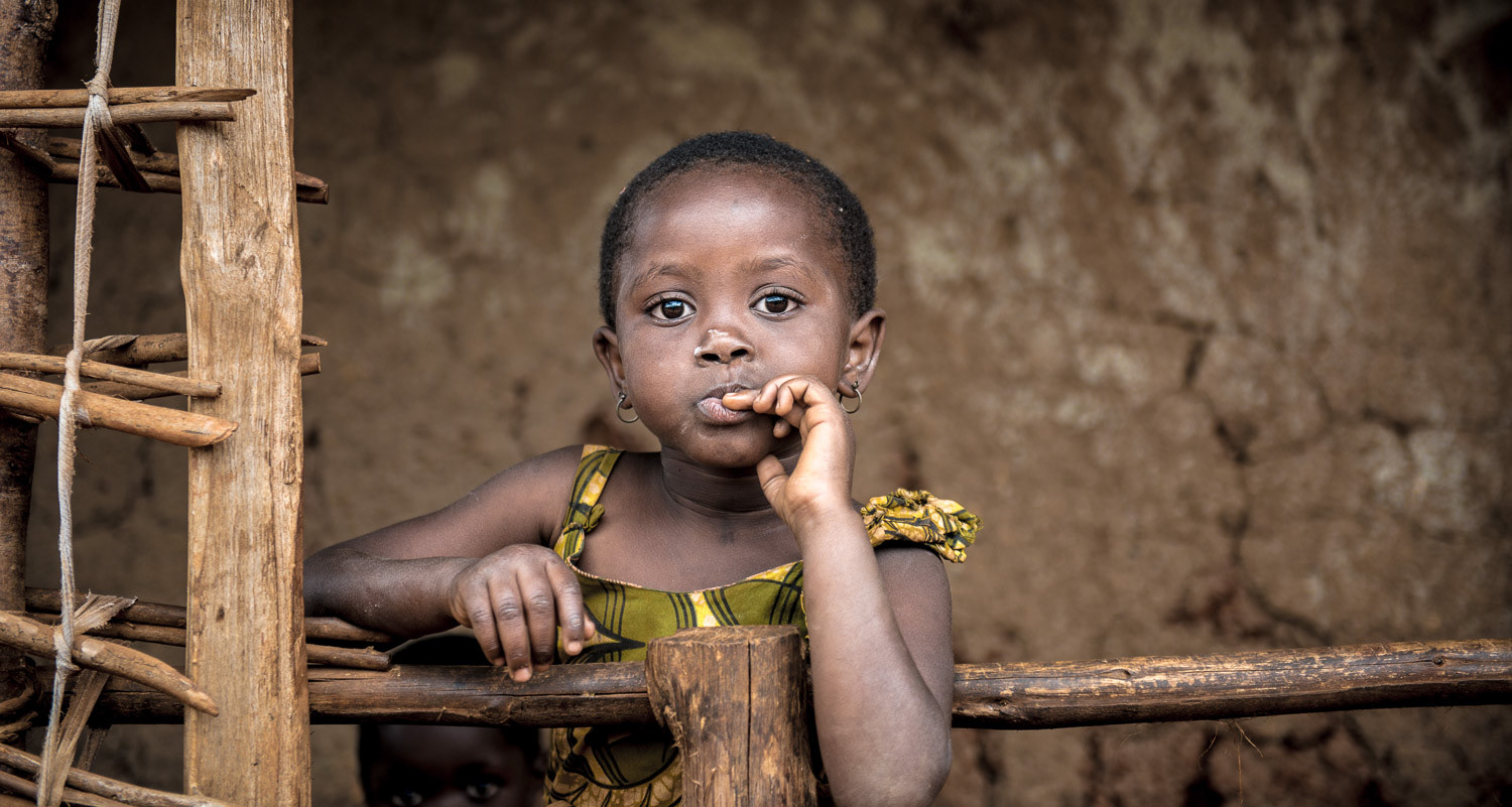Congolese girl - On assignment with Focus Congo in Bukavu, Democratic Republic of Congo