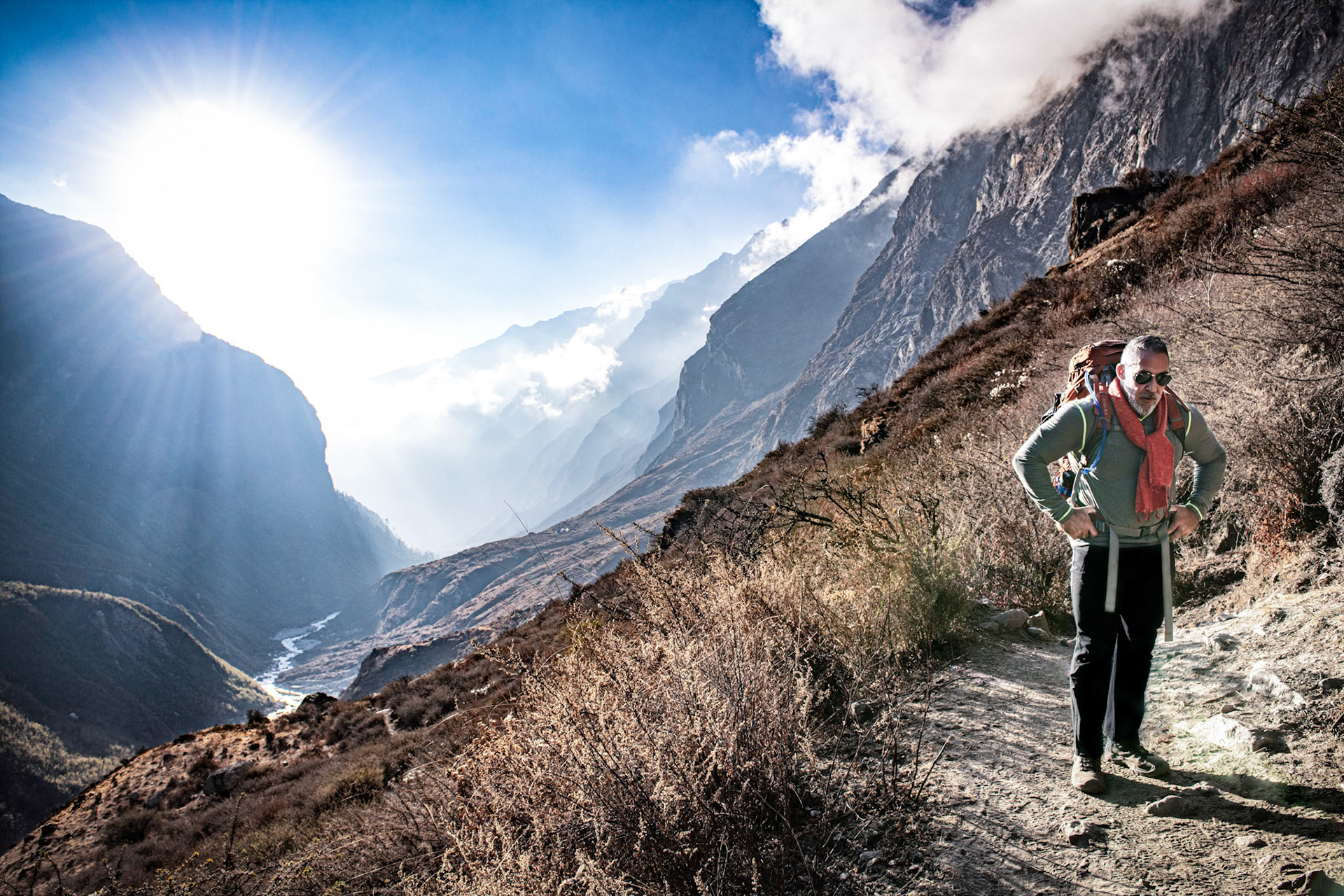 Langtang Trek in the Himalayas, Nepal